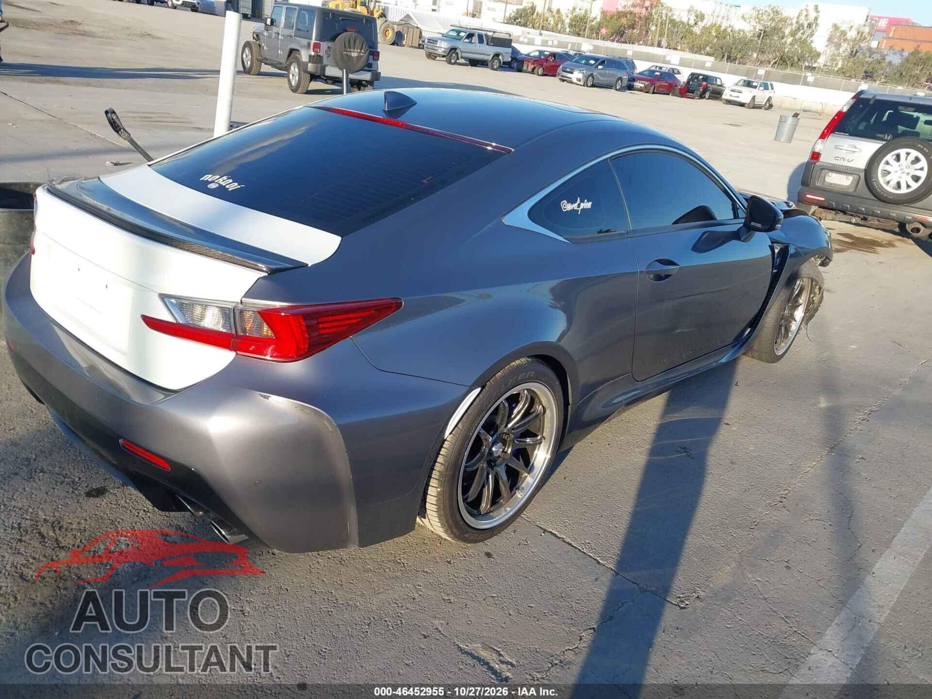 LEXUS RC F 2016 - JTHHP5BCXG5005396