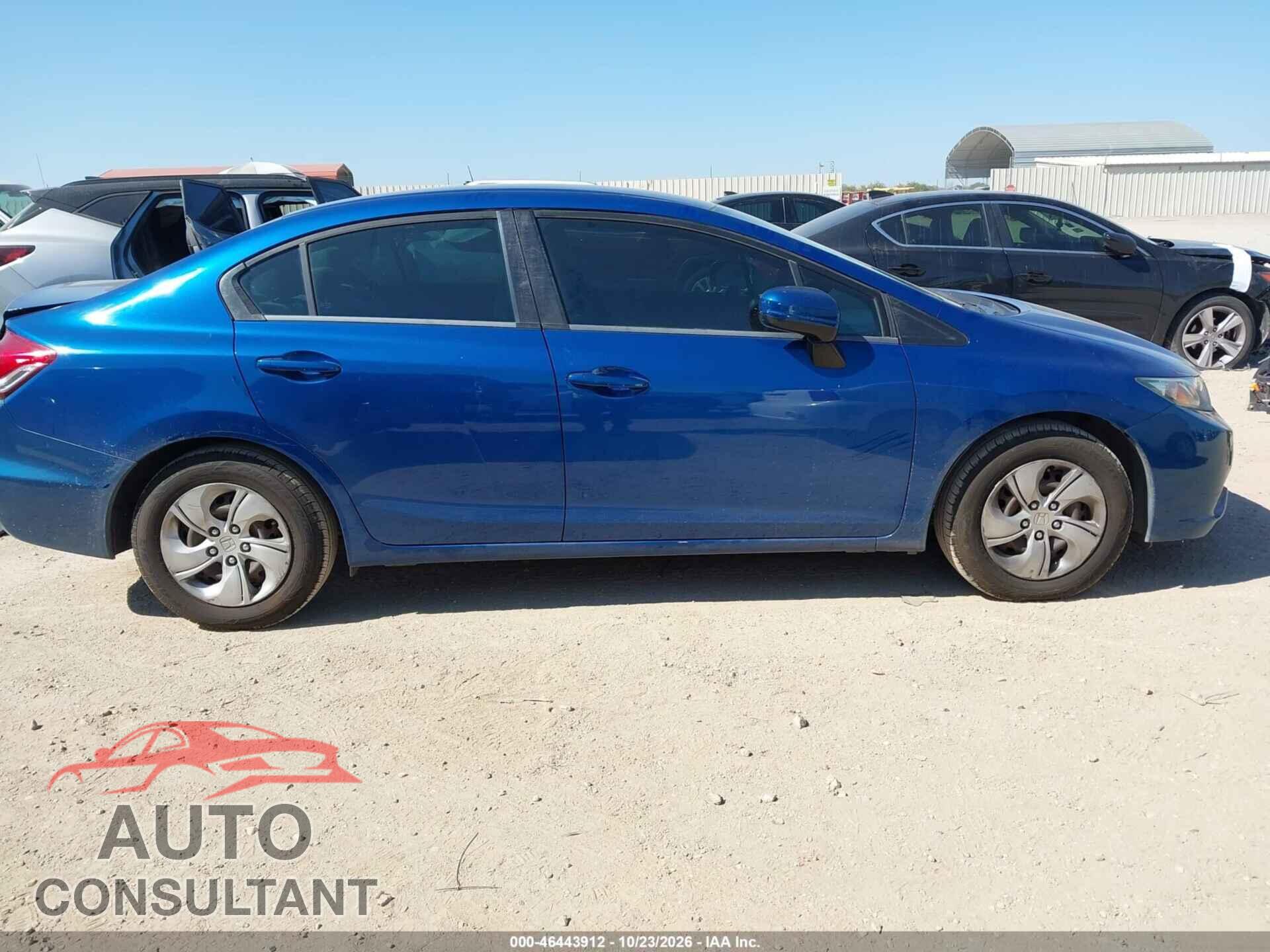 HONDA CIVIC 2015 - 19XFB2F55FE001194
