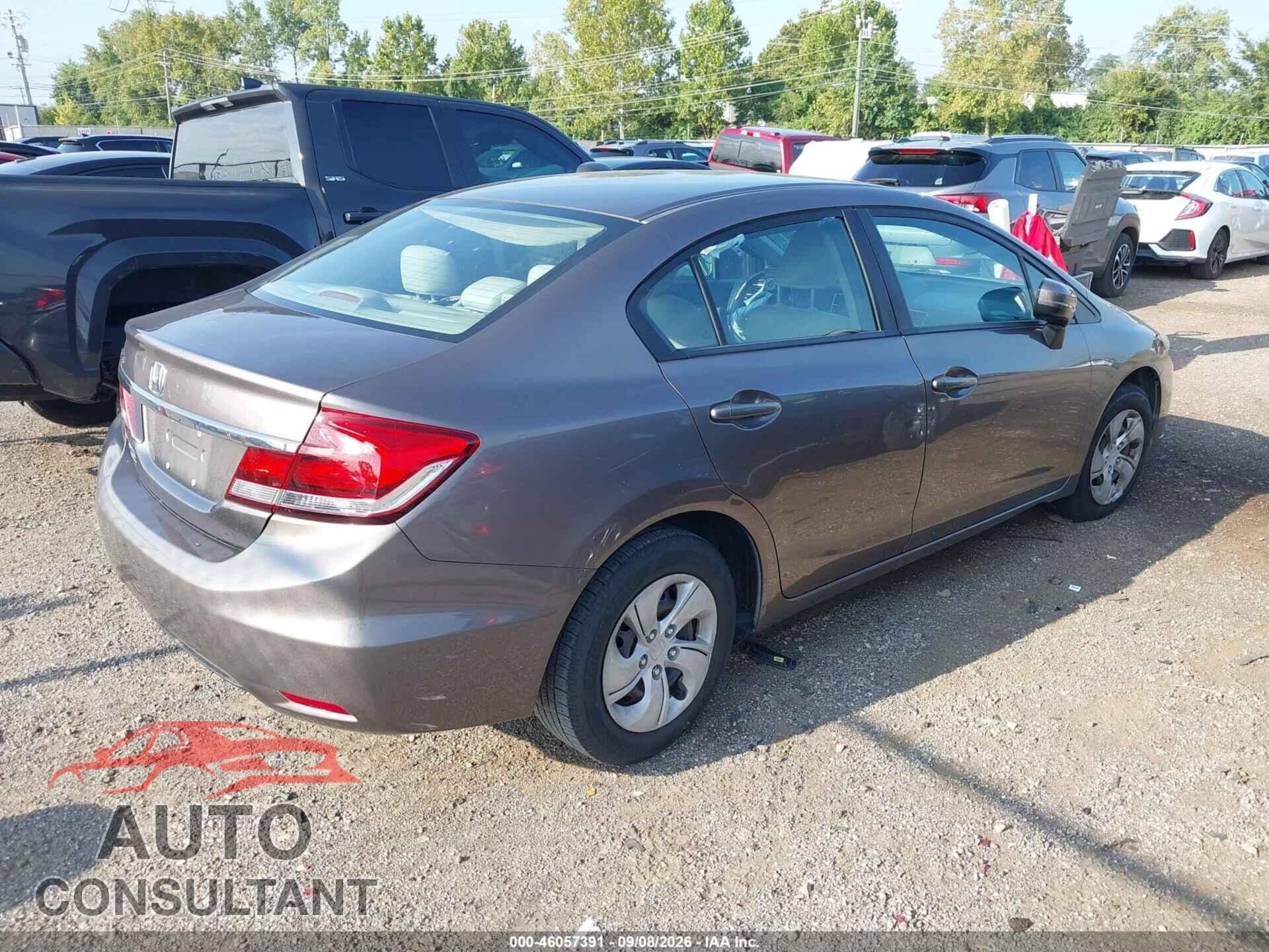 HONDA CIVIC 2014 - 19XFB2F54EE052829