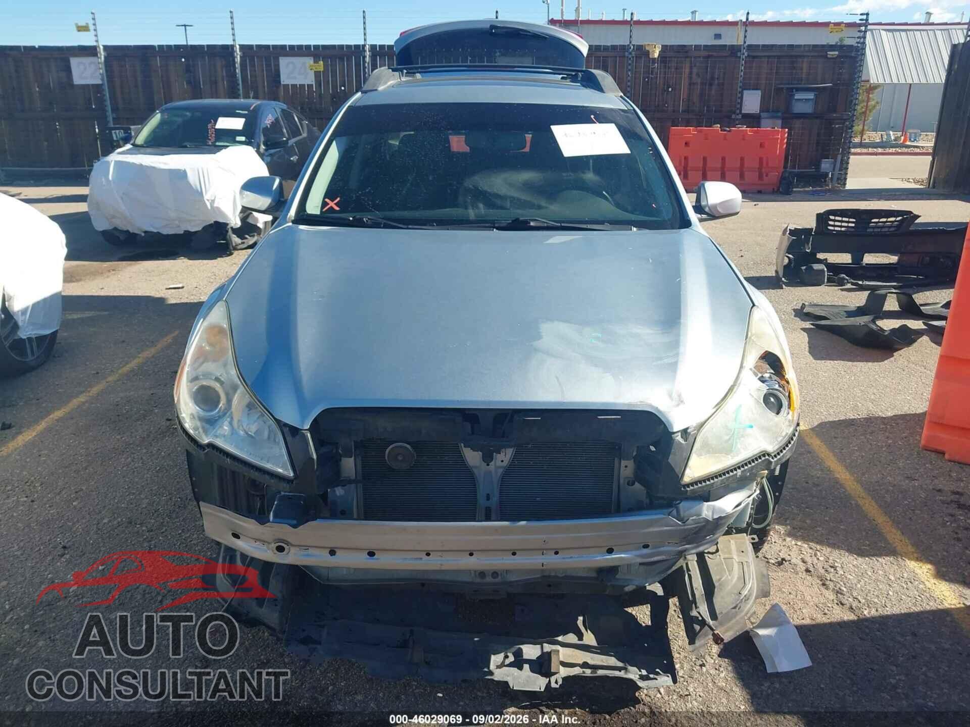 SUBARU OUTBACK 2012 - 4S4BRBKC9C3294305