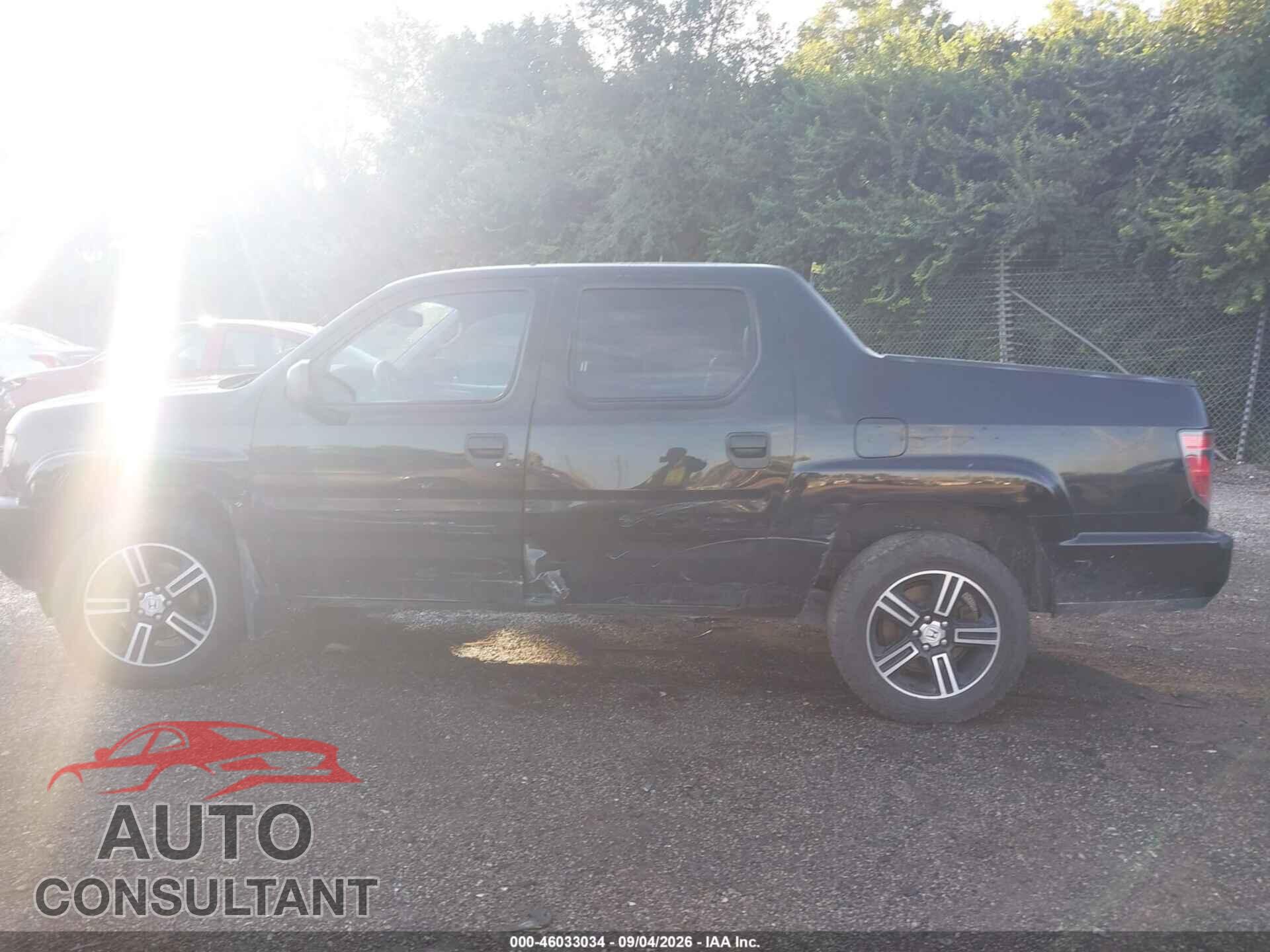 HONDA RIDGELINE 2014 - 5FPYK1F73EB009637