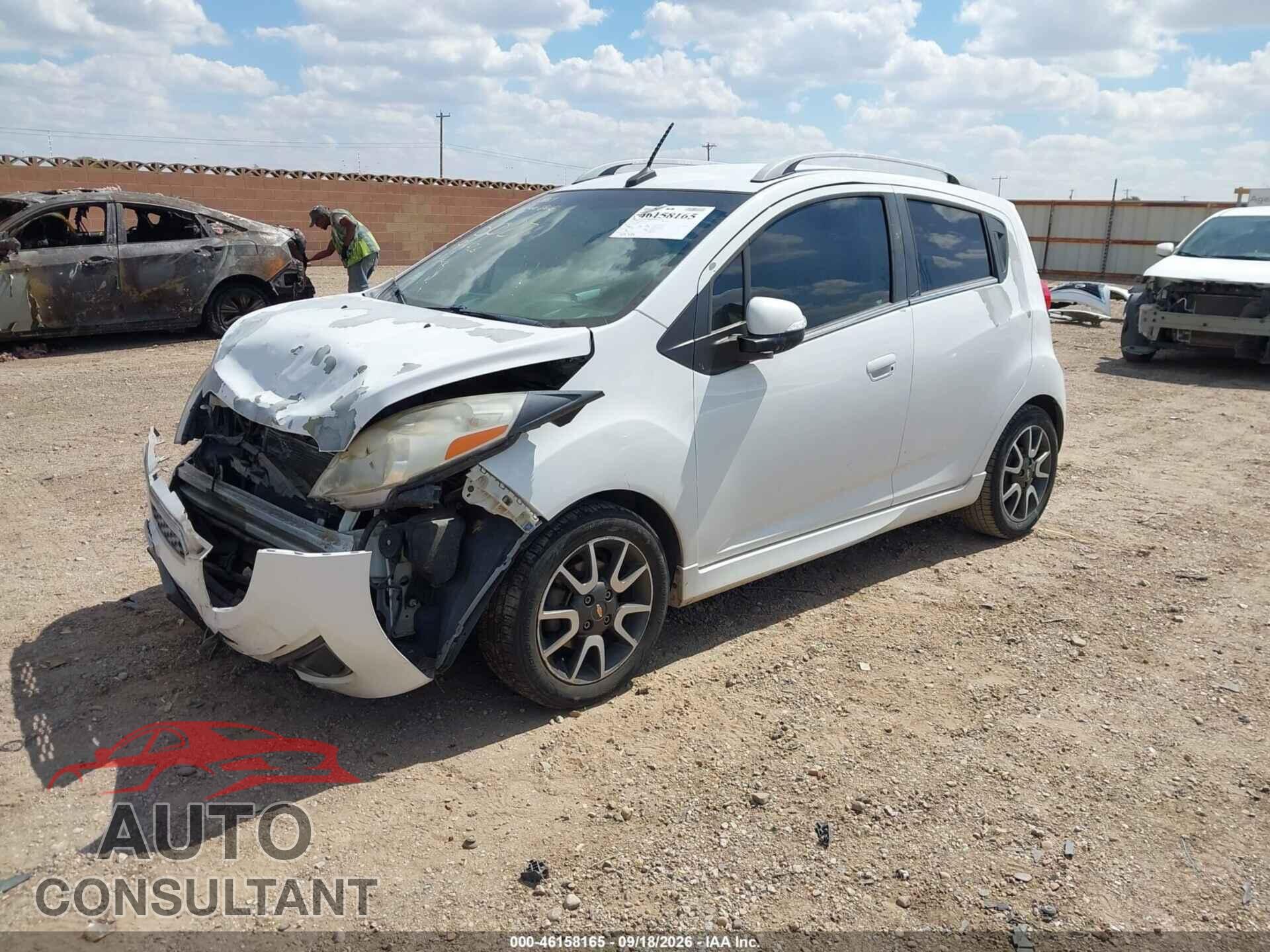 CHEVROLET SPARK 2014 - KL8CF6S95EC436027