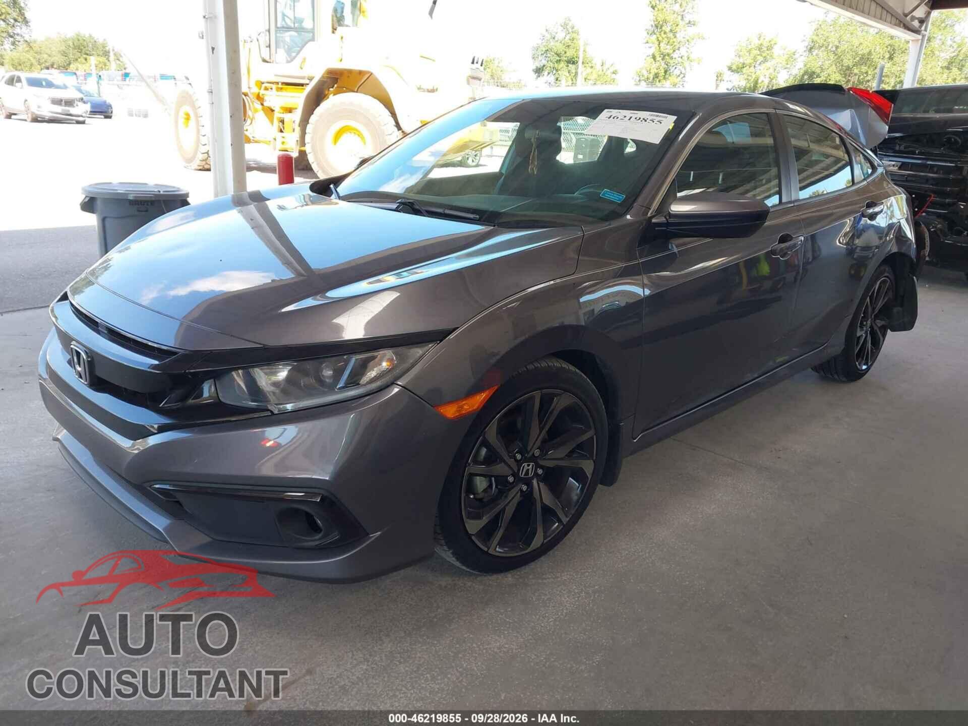 HONDA CIVIC 2021 - 2HGFC2F84MH503592