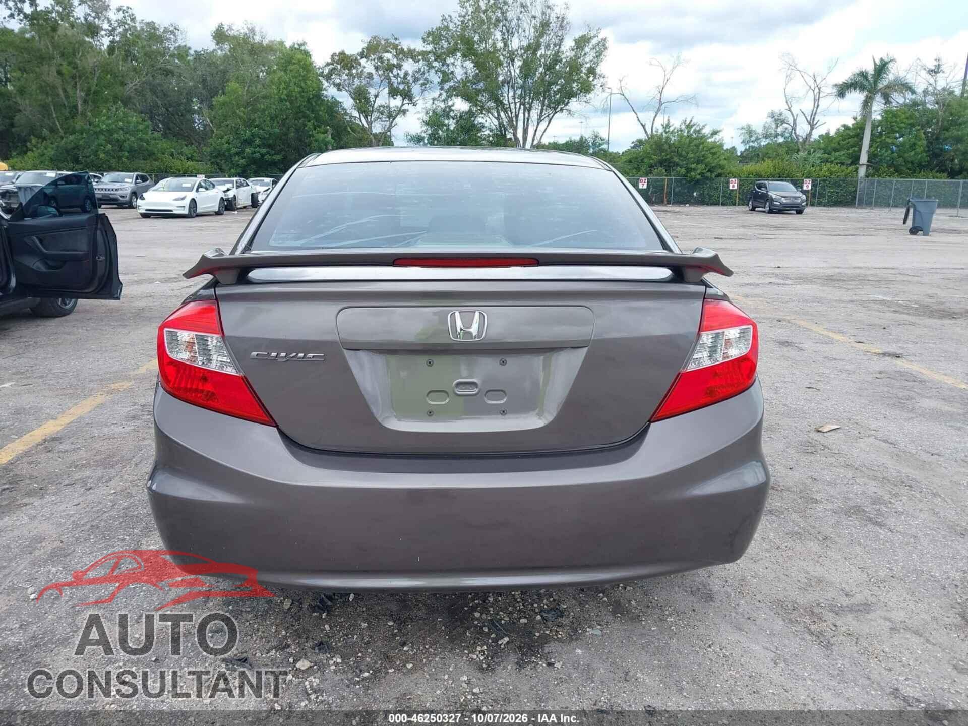 HONDA CIVIC 2012 - 2HGFB2F82CH534986