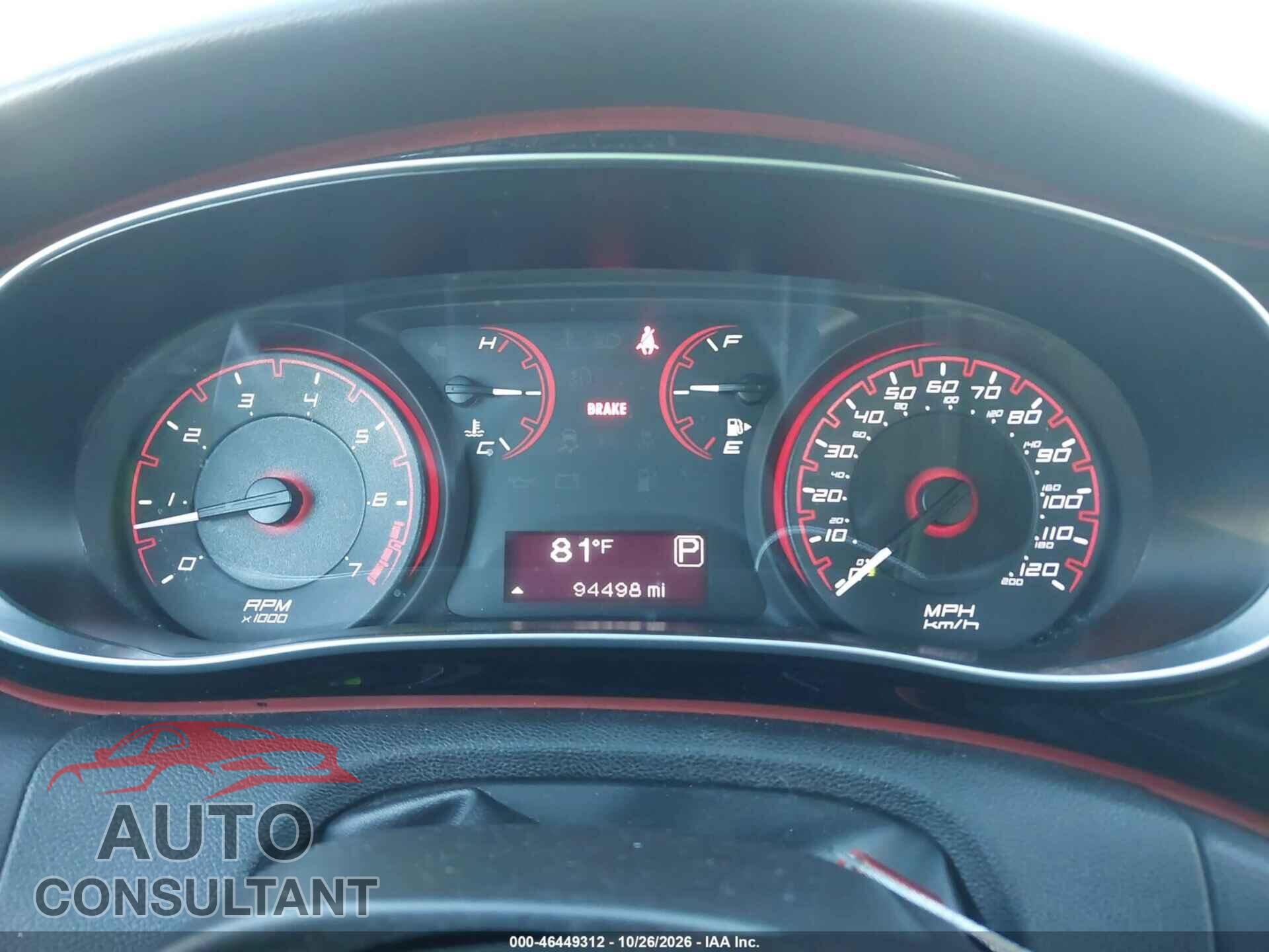 DODGE DART 2015 - 1C3CDFAA1FD432324