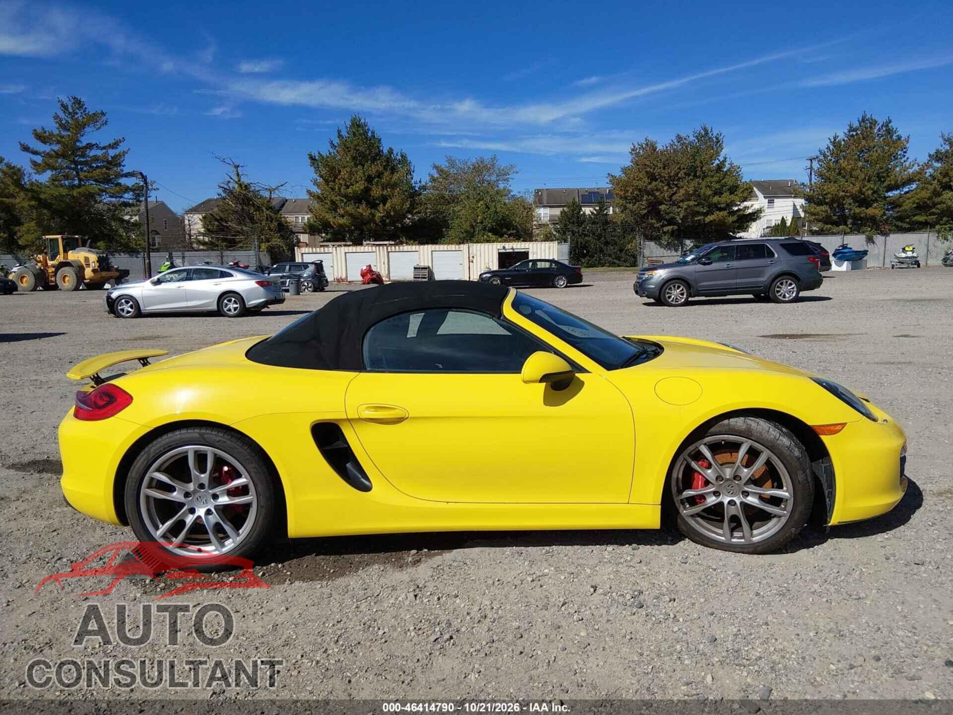 PORSCHE BOXSTER 2013 - WP0CB2A85DS130647