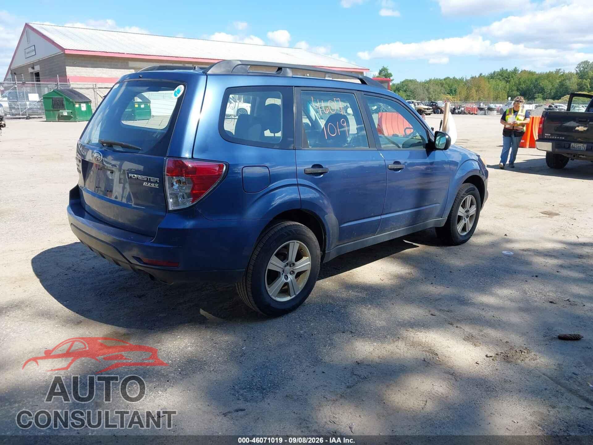 SUBARU FORESTER 2012 - JF2SHABC1CH437088