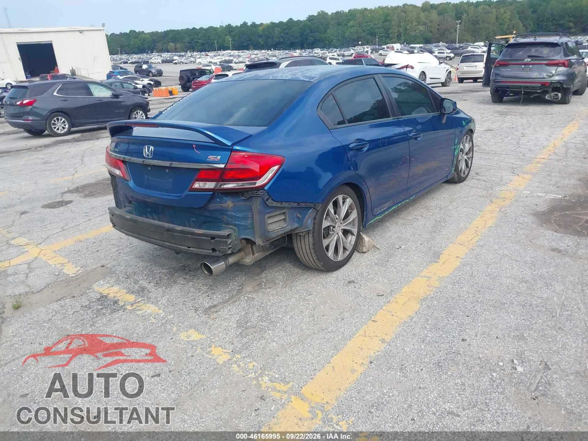 HONDA CIVIC 2013 - 2HGFB6E58DH709838