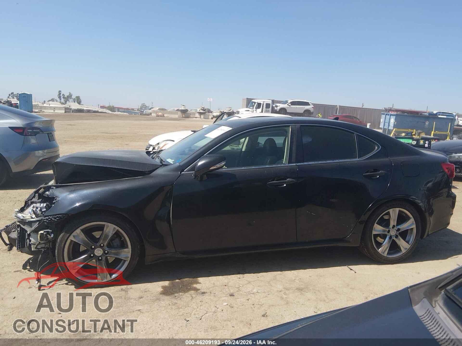 LEXUS IS 250 2011 - JTHBF5C21B5154044