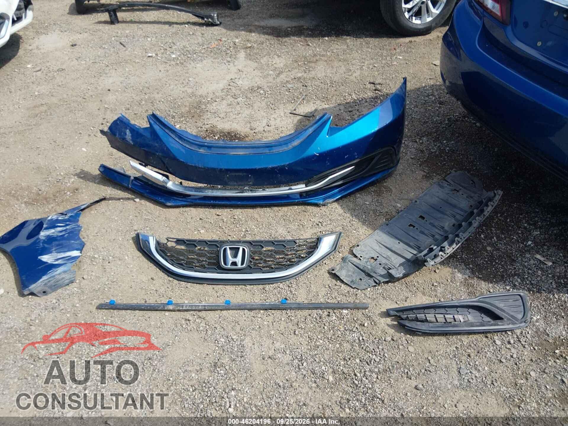 HONDA CIVIC 2014 - 19XFB2F50EE009914