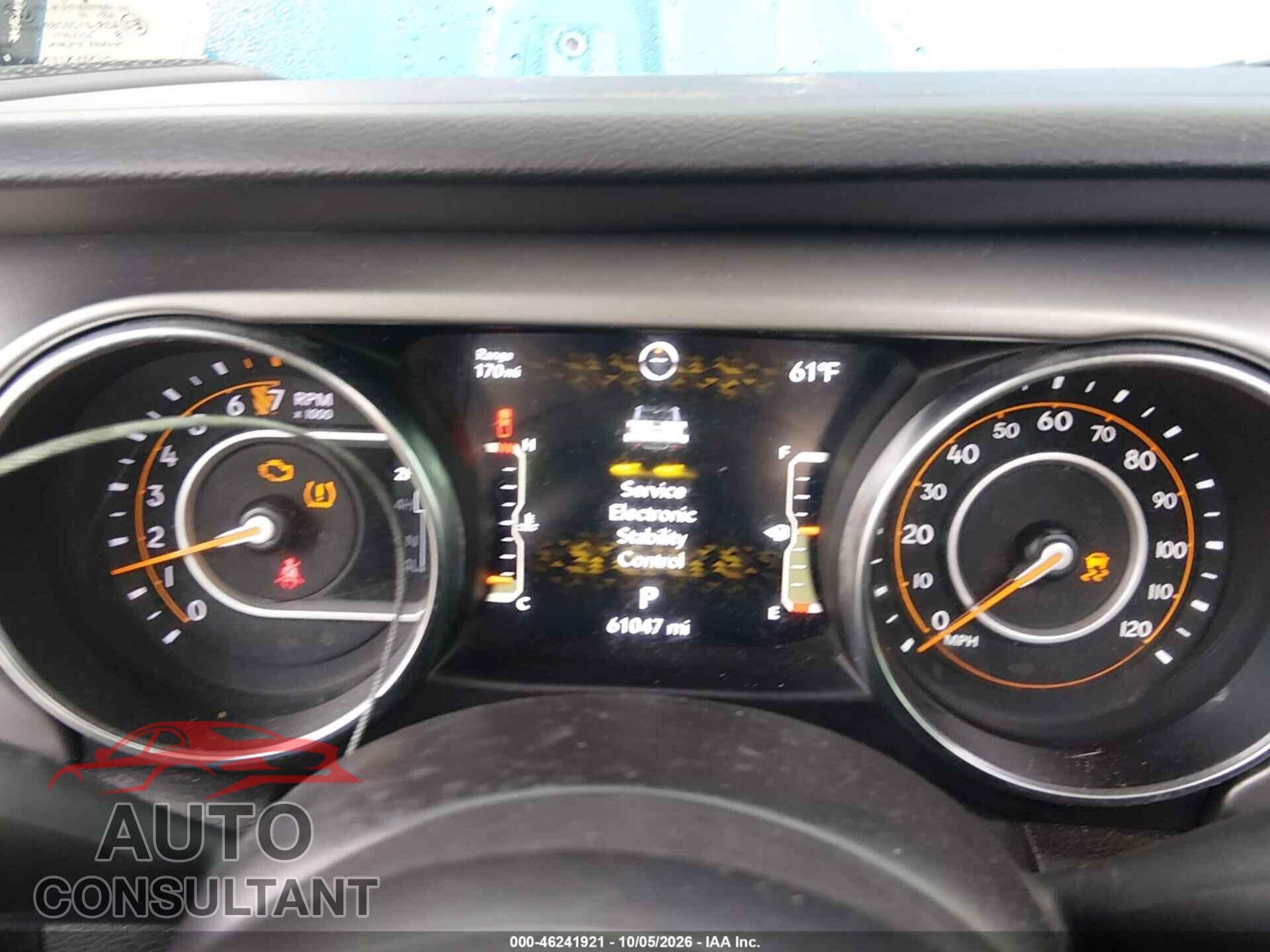 JEEP GLADIATOR 2022 - 1C6HJTAGXNL169663