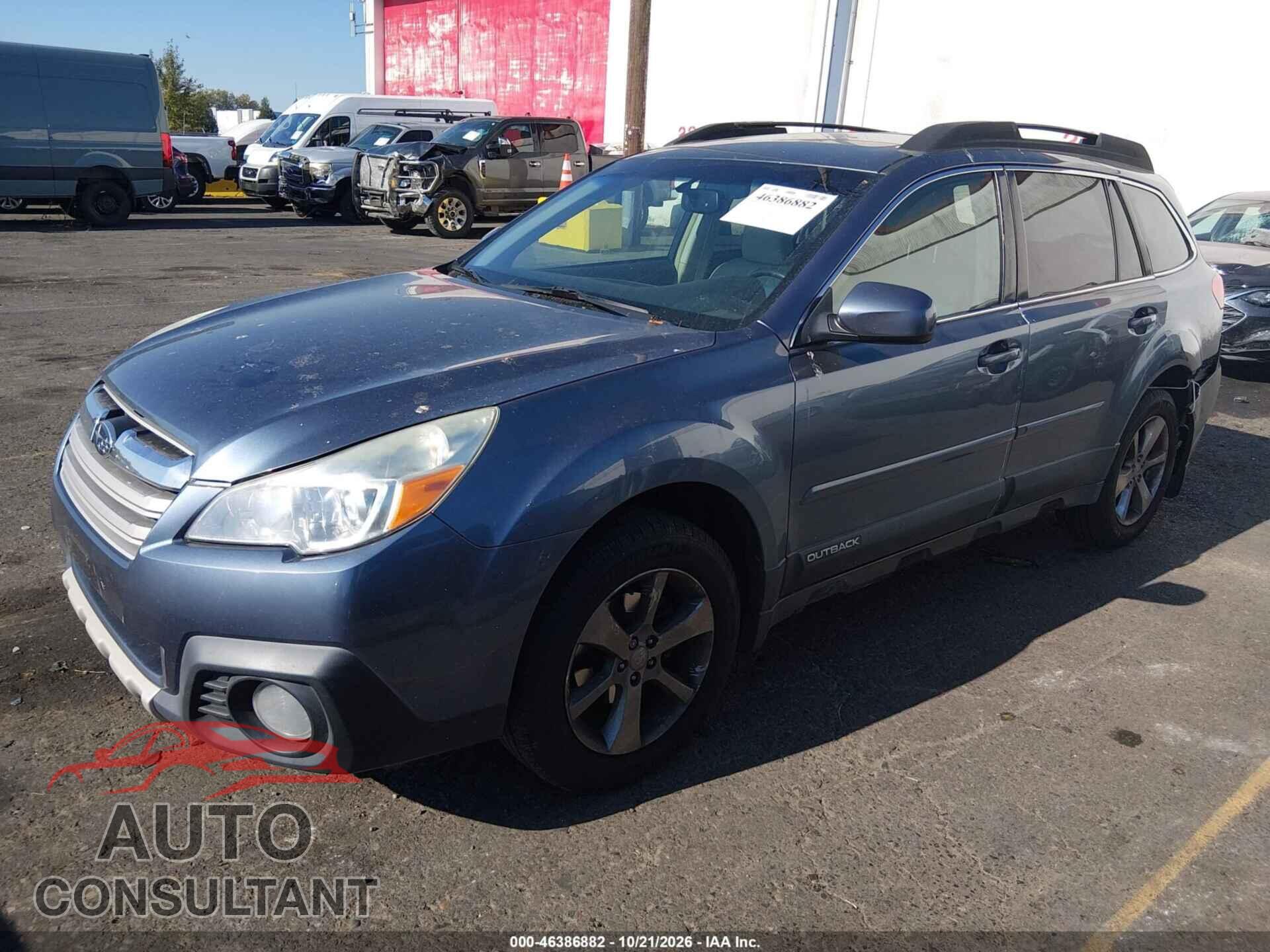 SUBARU OUTBACK 2013 - 4S4BRBKC4D3295069