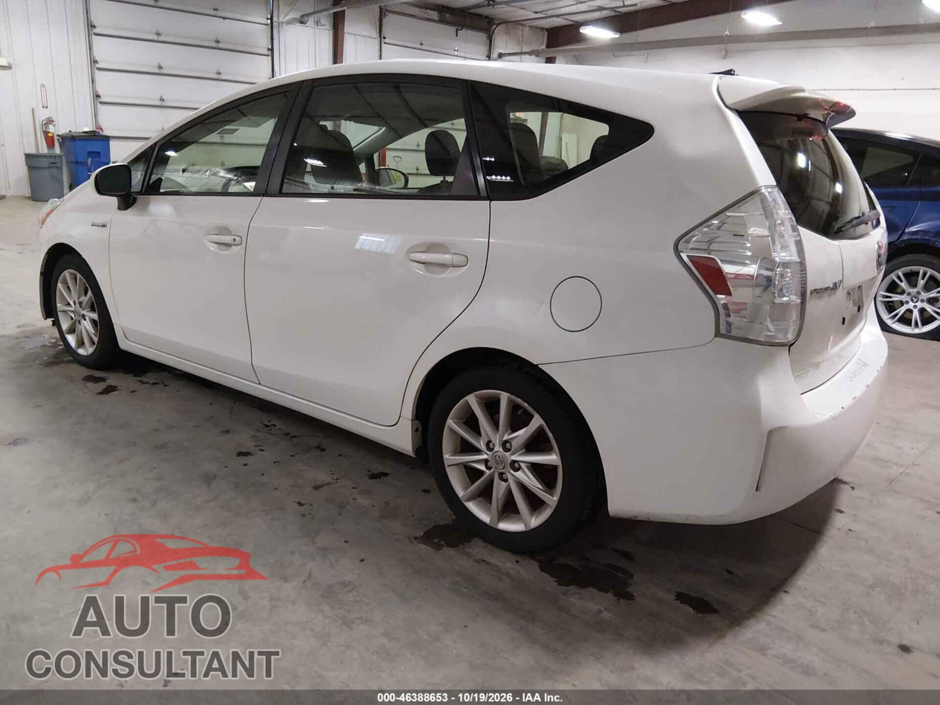 TOYOTA PRIUS V 2012 - JTDZN3EU7C3096606