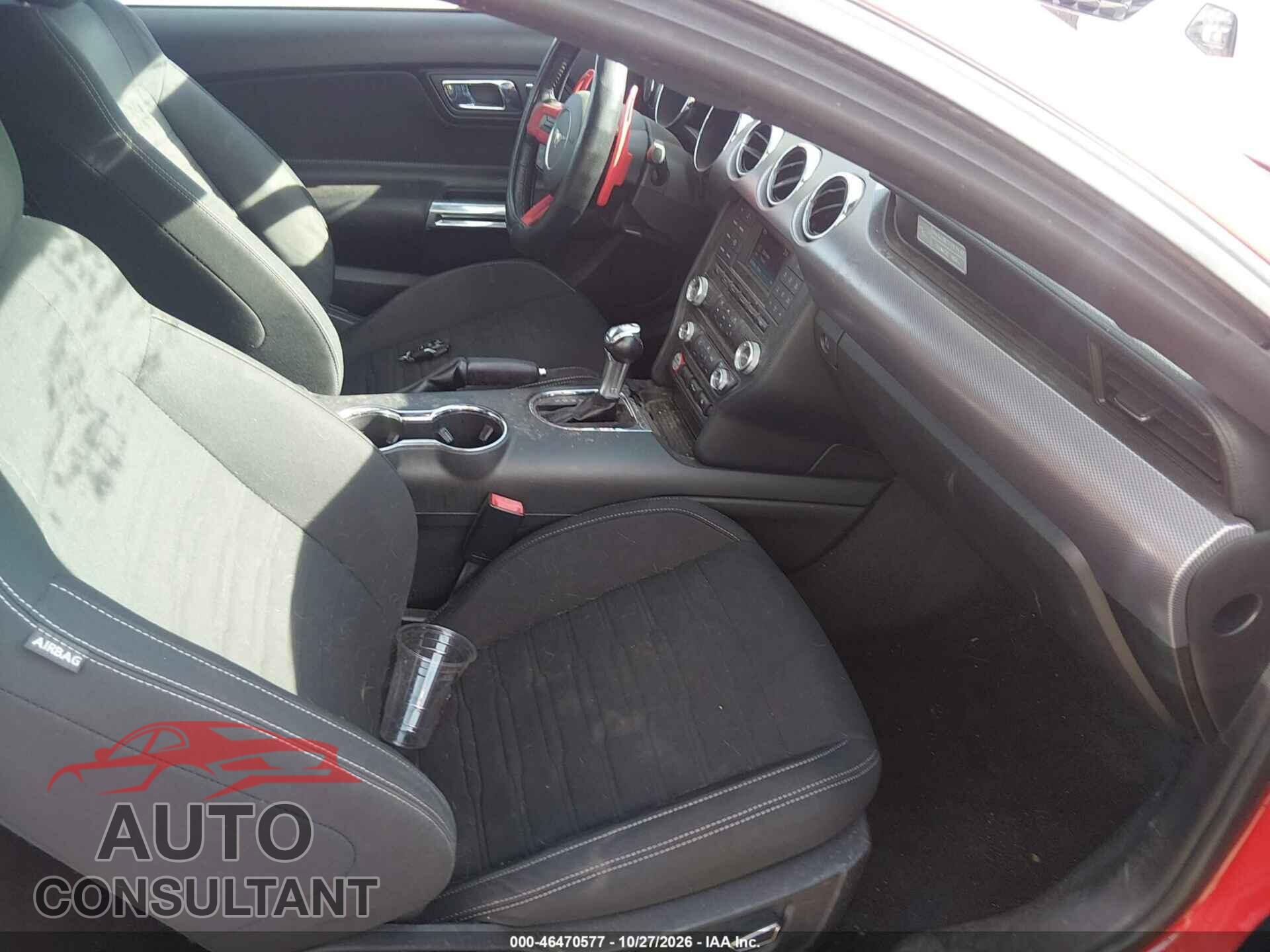 FORD MUSTANG 2017 - 1FA6P8TH4H5266275
