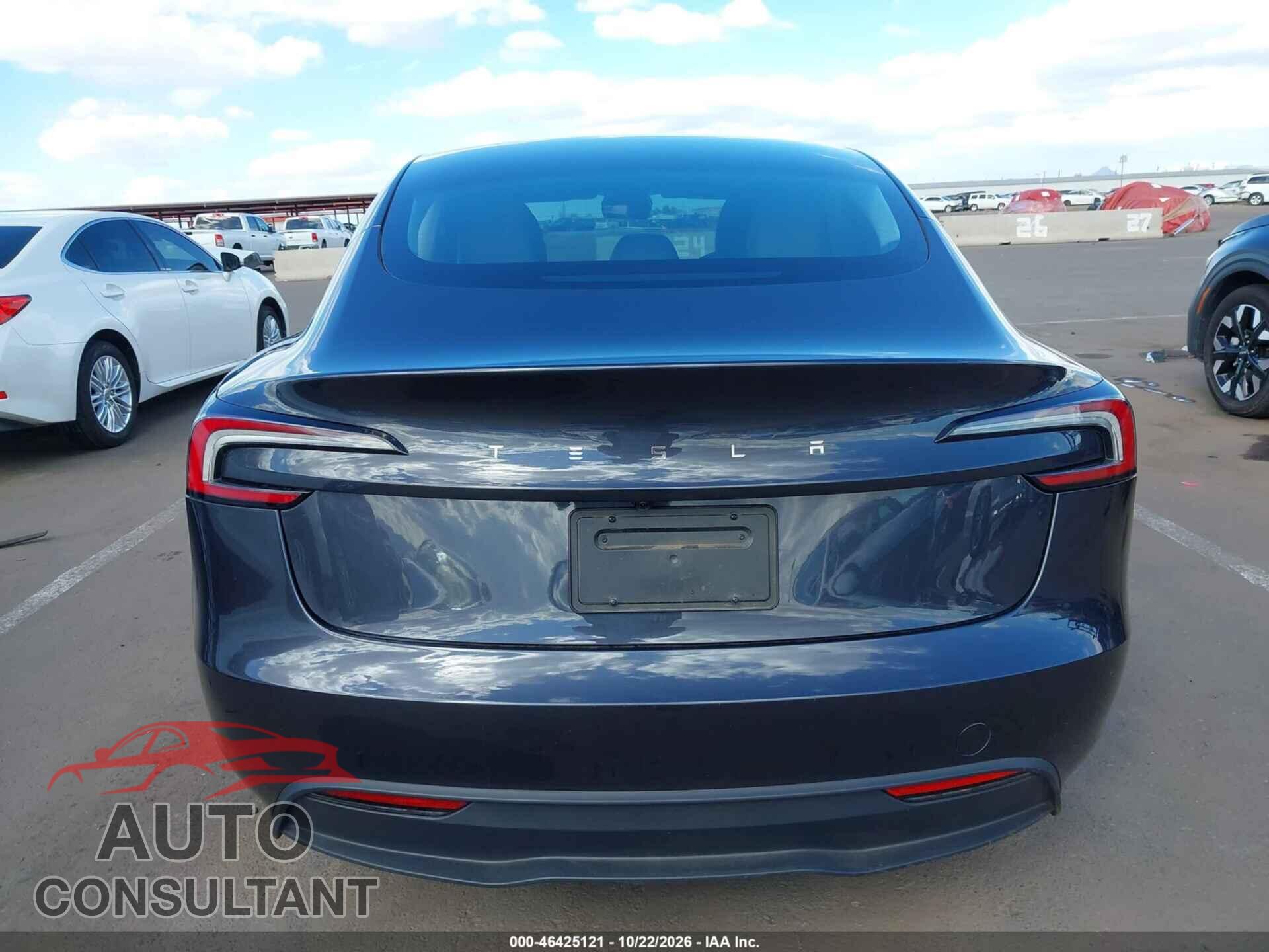 TESLA MODEL 3 2025 - 5YJ3E1EA1SF941886