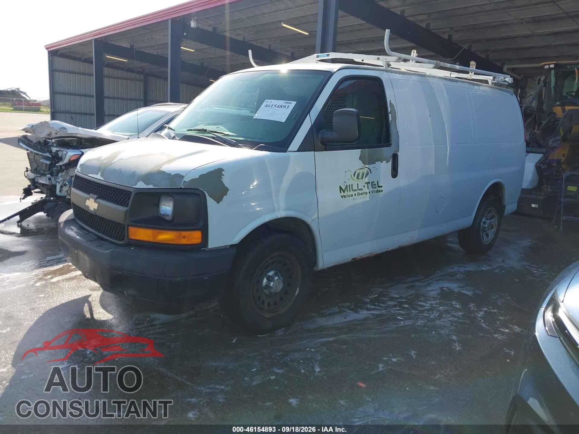 CHEVROLET EXPRESS 1500 2012 - 1GCSGAFXXC1144491