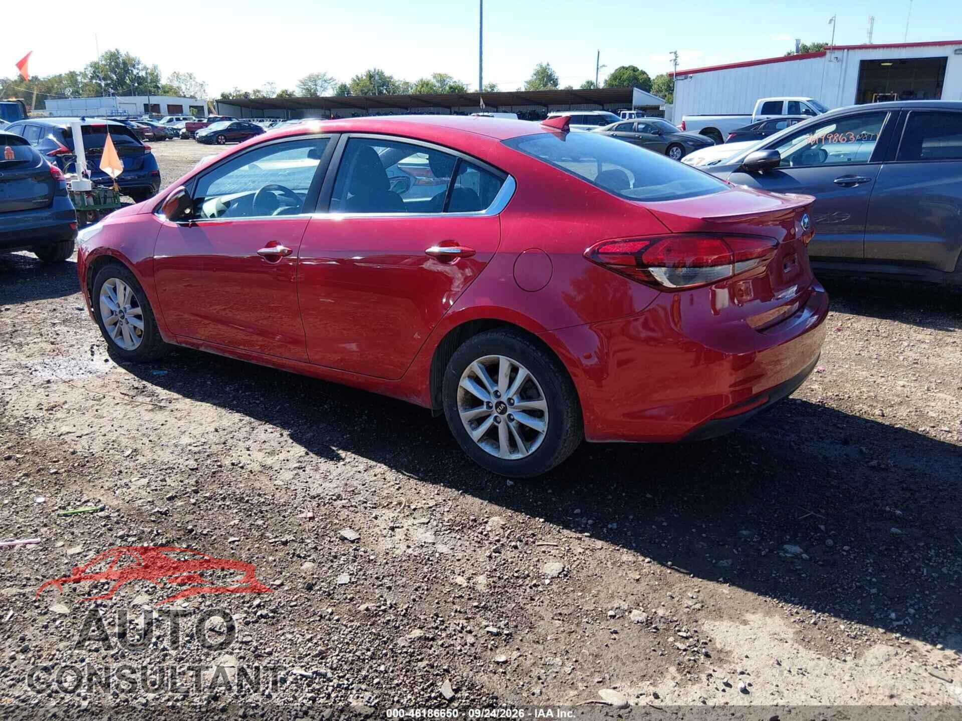 KIA FORTE 2017 - 3KPFL4A75HE040470