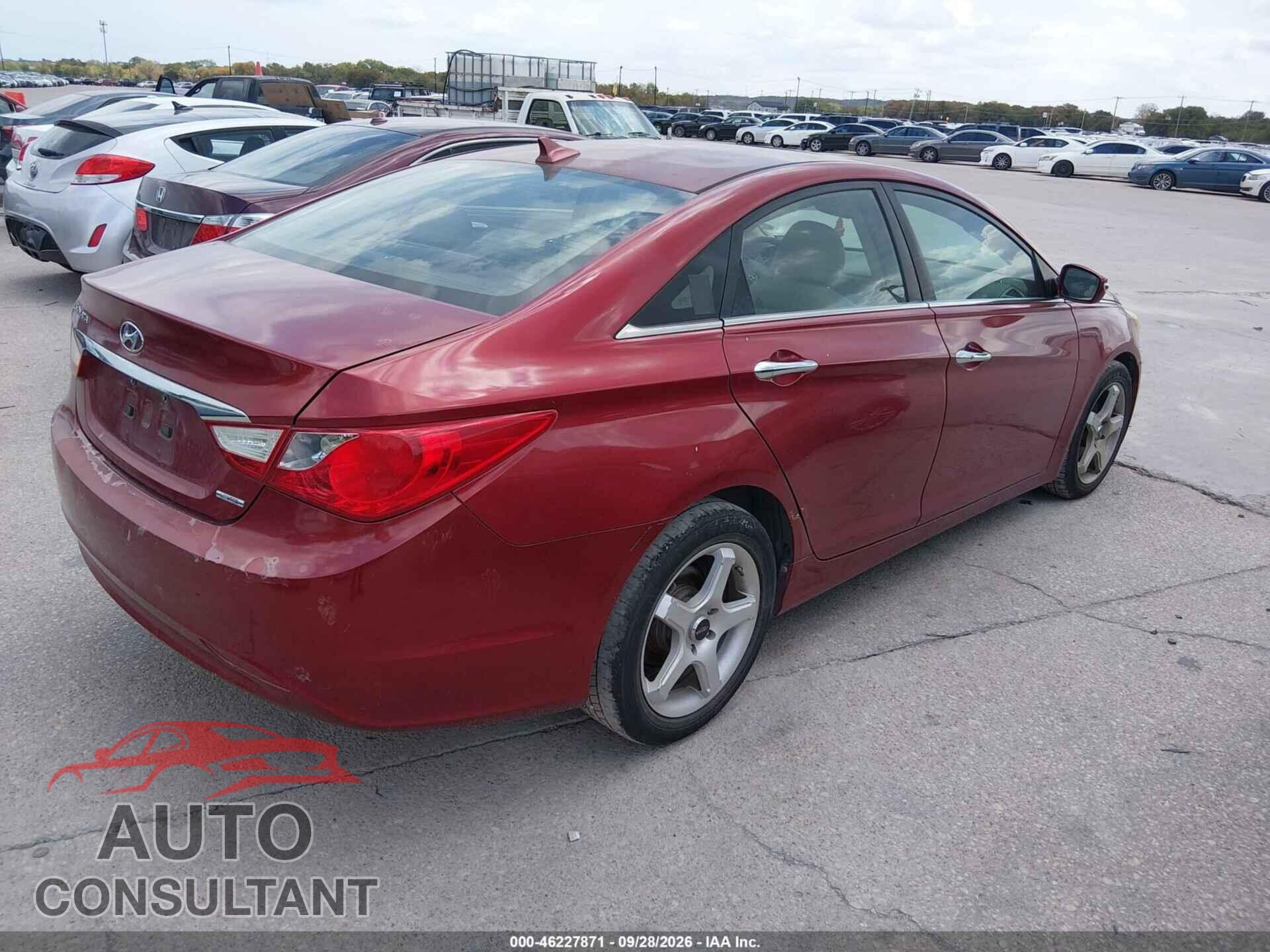 HYUNDAI SONATA 2011 - 5NPEC4AC9BH047014