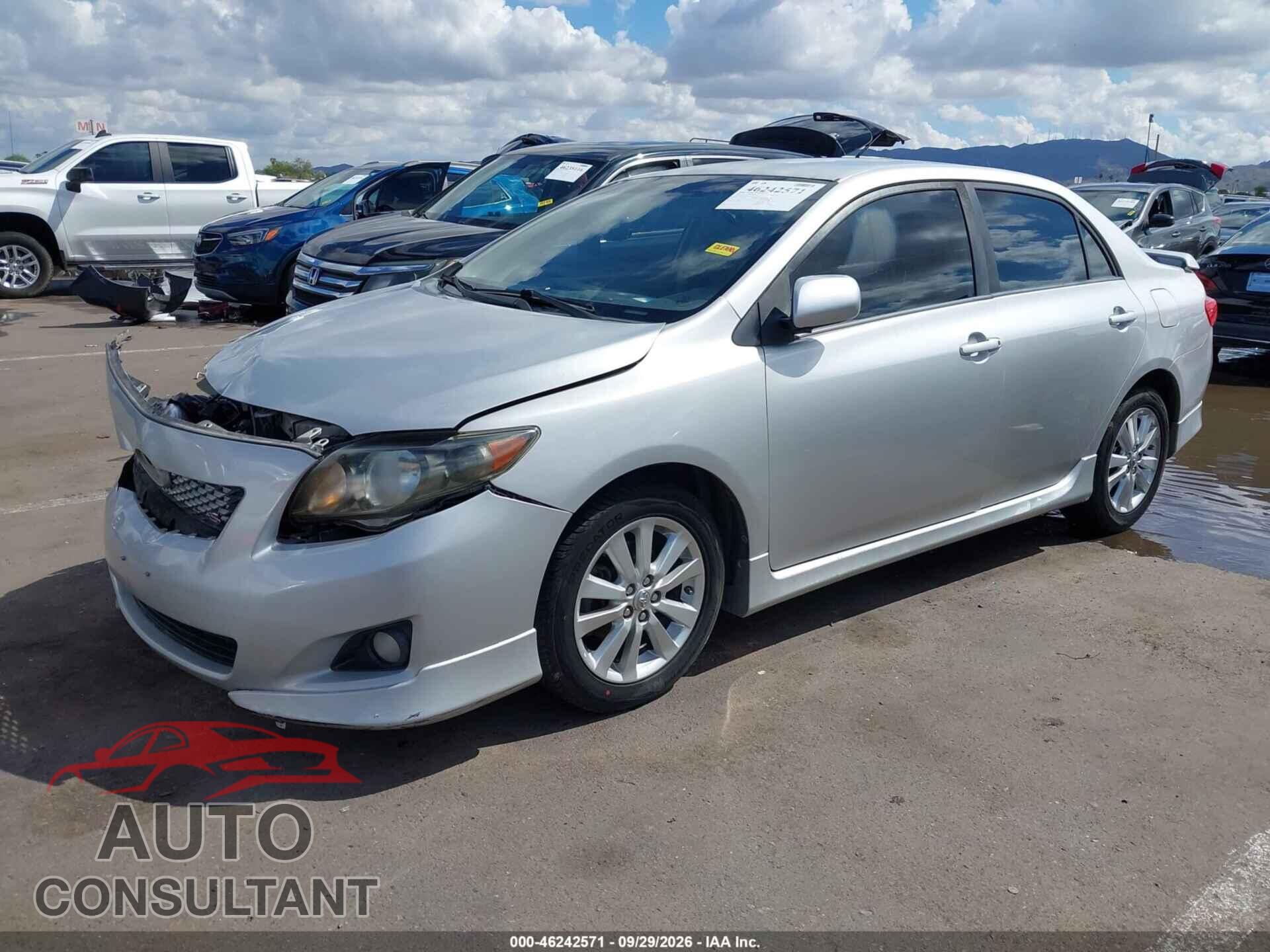 TOYOTA COROLLA 2010 - 2T1BU4EE6AC447593