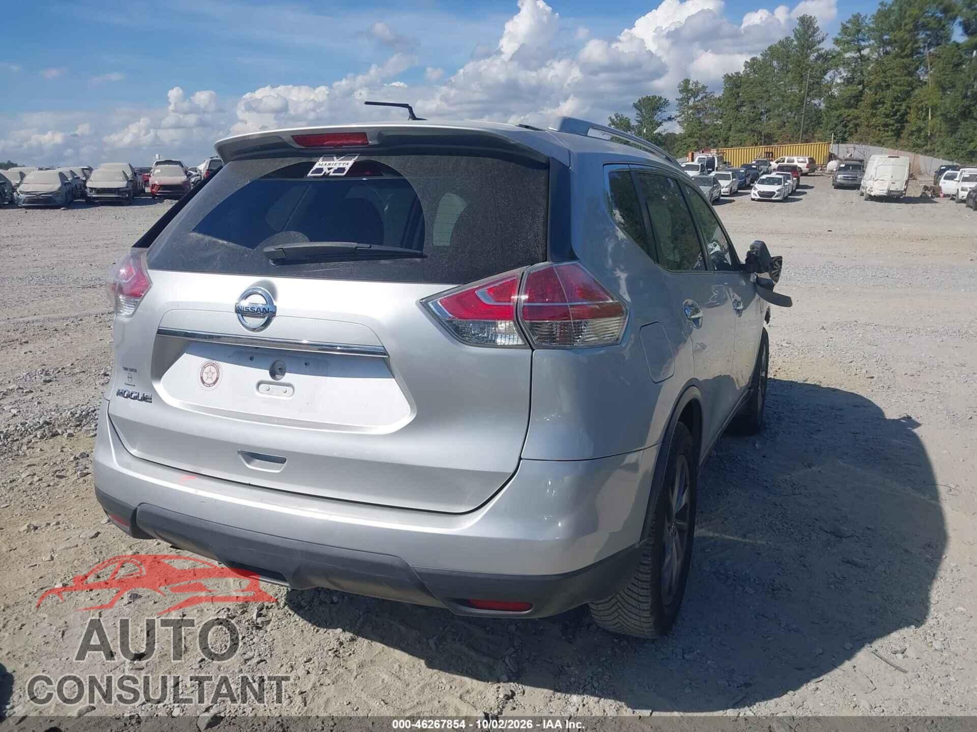 NISSAN ROGUE 2015 - 5N1AT2MT2FC806159