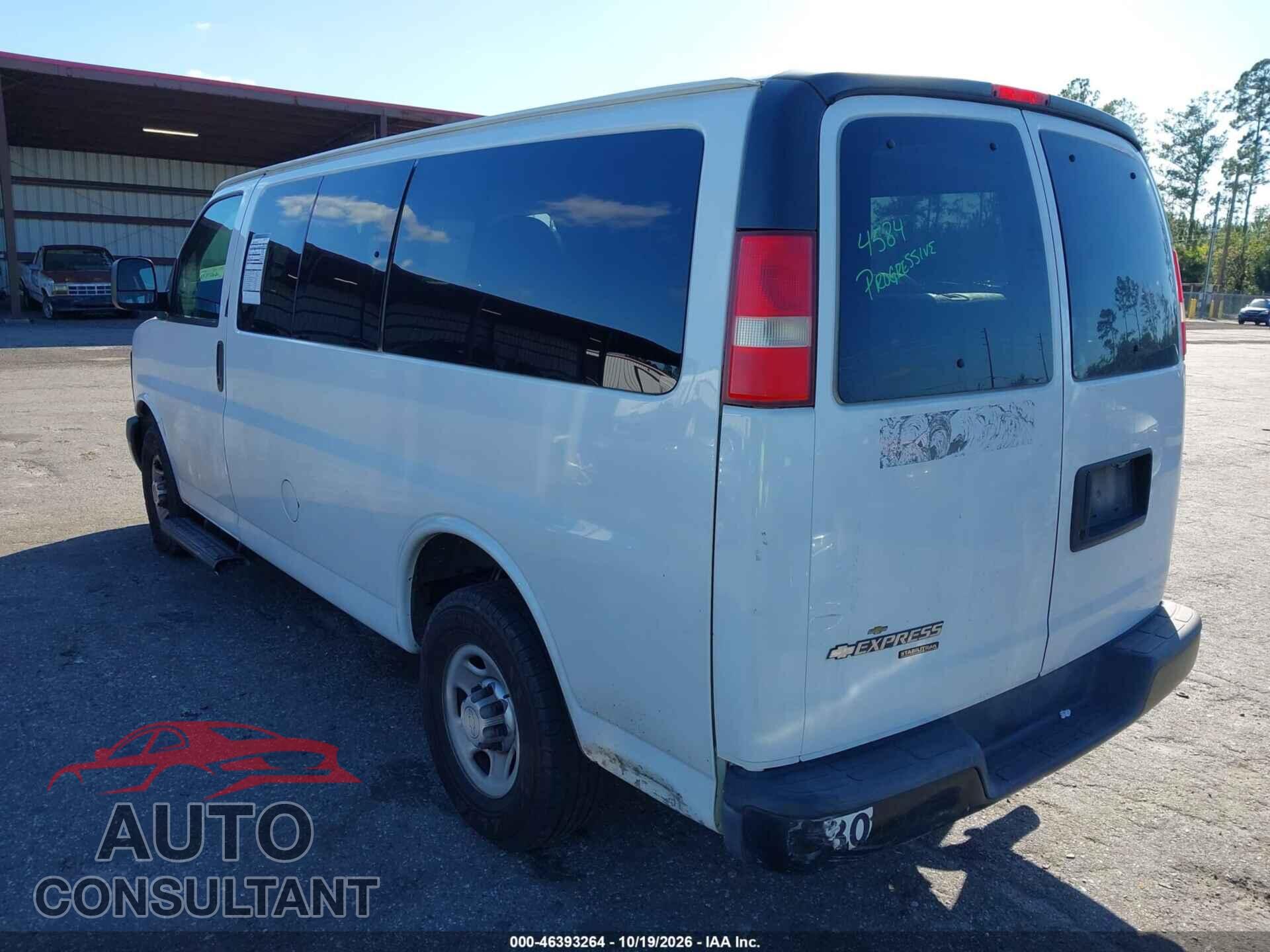 CHEVROLET EXPRESS 2500 2015 - 1GAWGPFF2F1130187