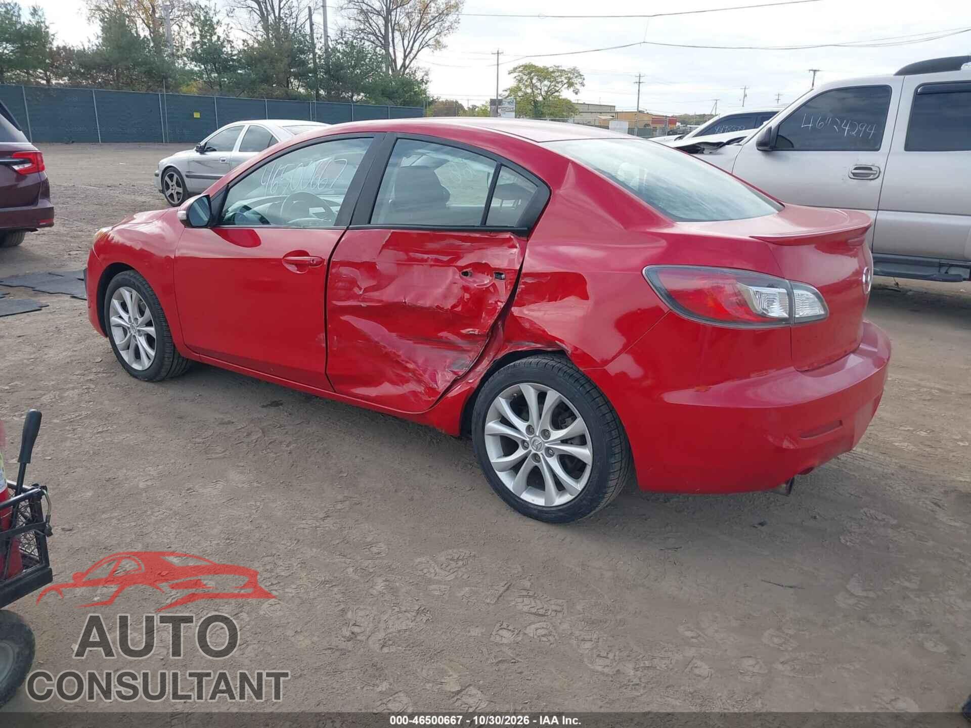MAZDA MAZDA3 2010 - JM1BL1S57A1177221