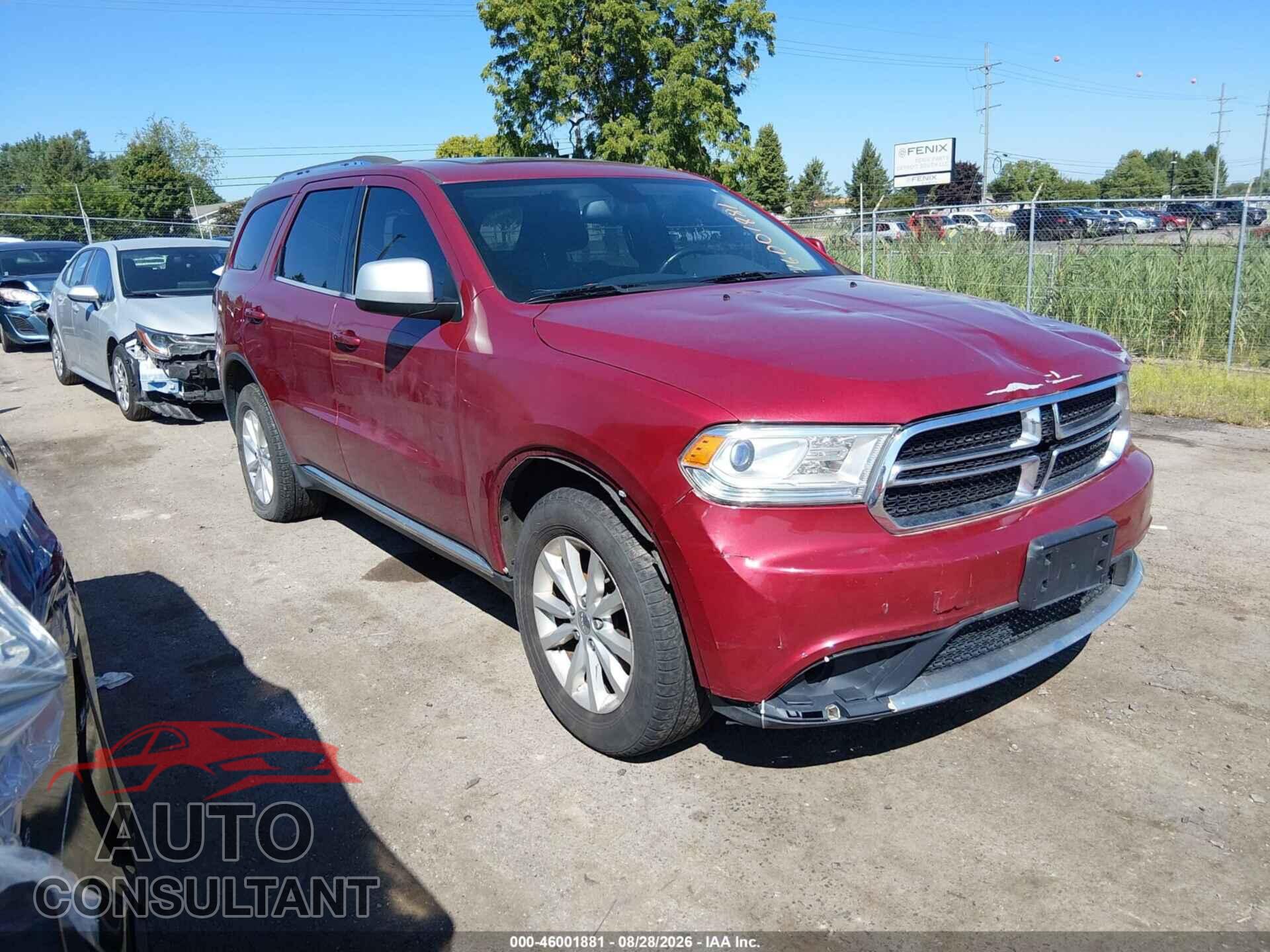 DODGE DURANGO 2014 - 1C4RDJAG4EC532788