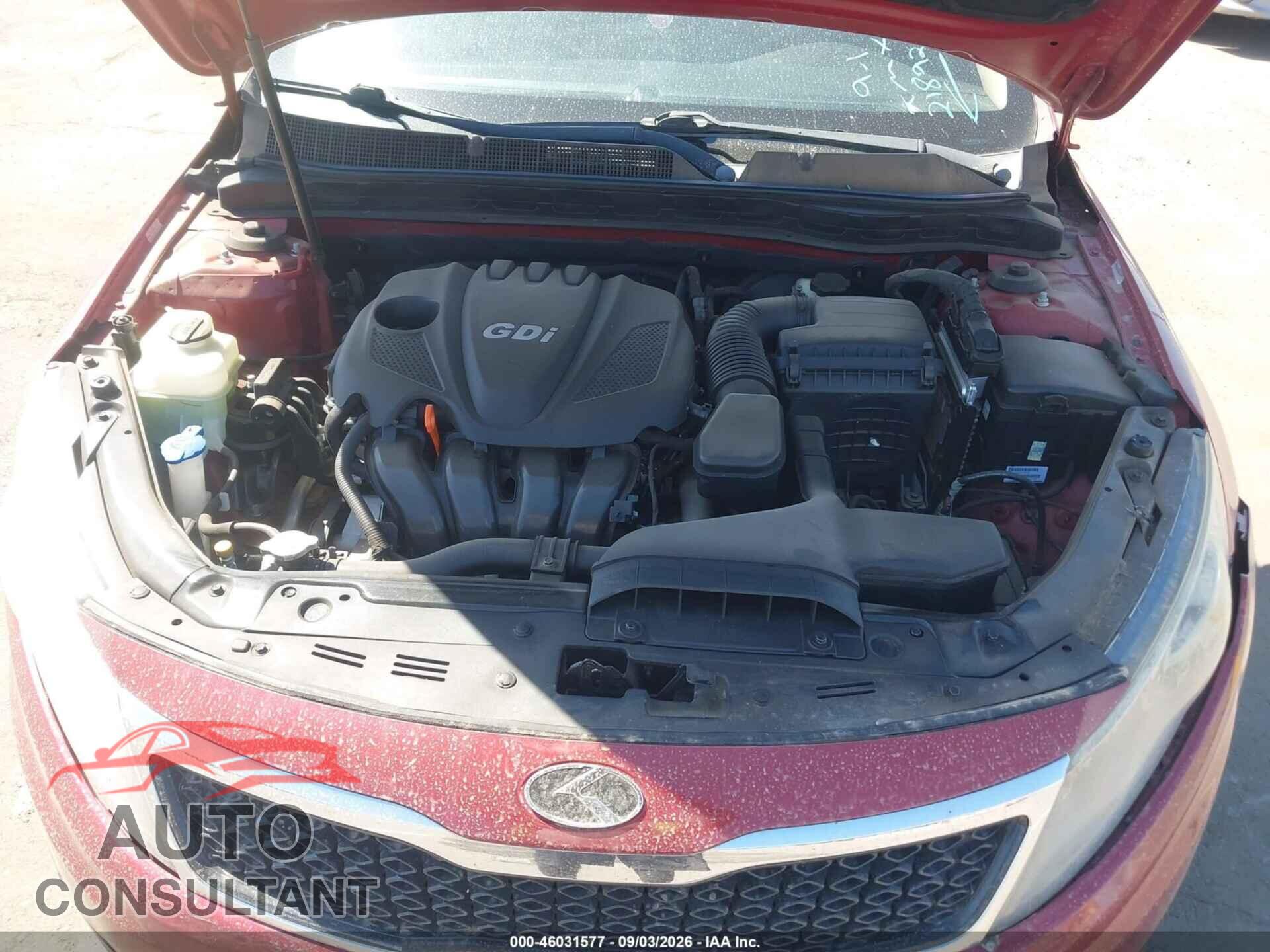 KIA OPTIMA 2013 - 5XXGM4A70DG218921