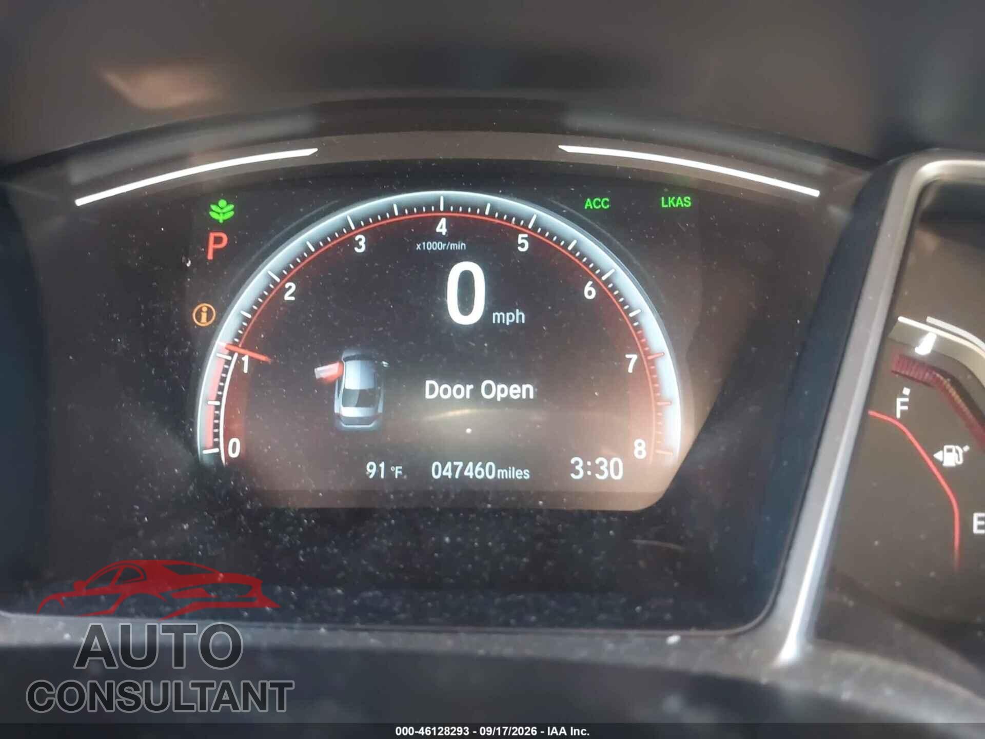 HONDA CIVIC 2021 - 2HGFC2F82MH501517