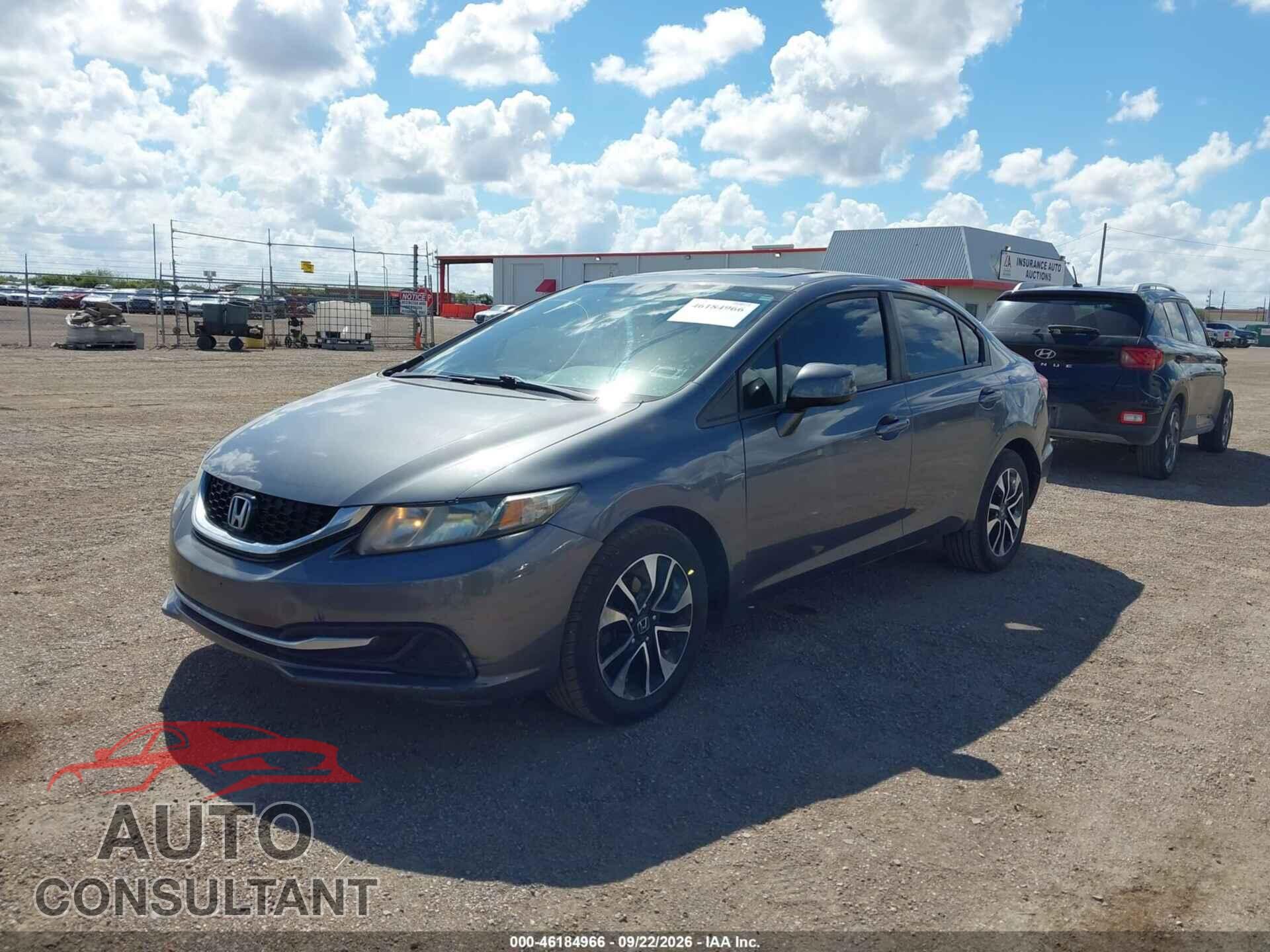 HONDA CIVIC 2013 - 19XFB2F87DE027481