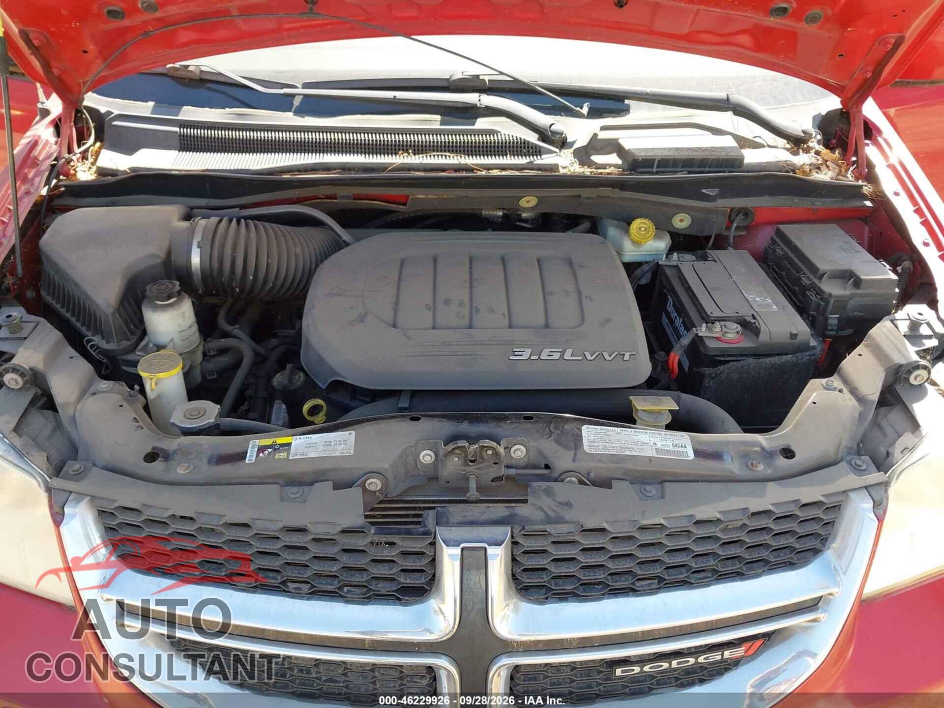 DODGE GRAND CARAVAN 2013 - 2C4RDGCG4DR712410