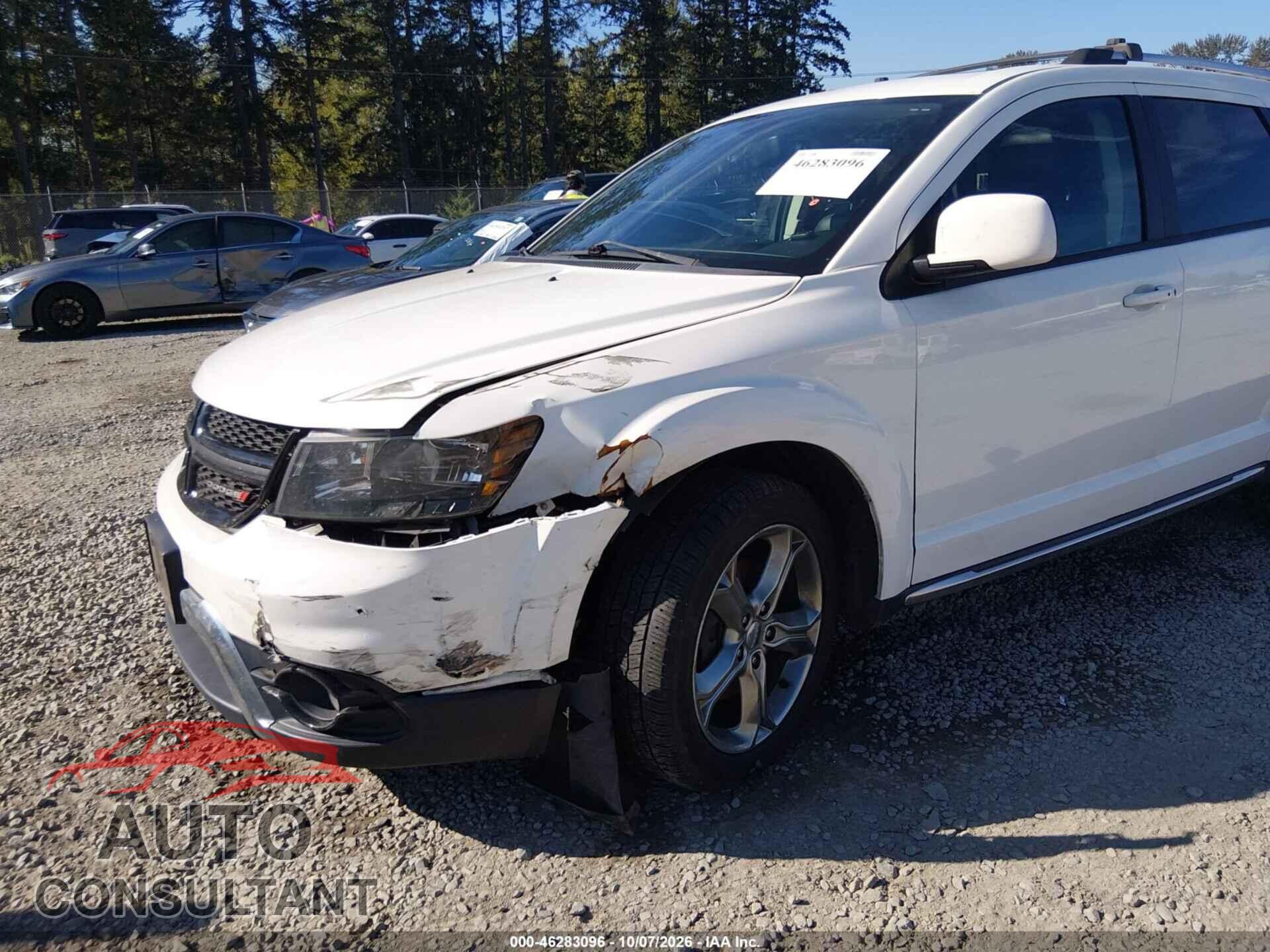 DODGE JOURNEY 2017 - 3C4PDCGG4HT626365