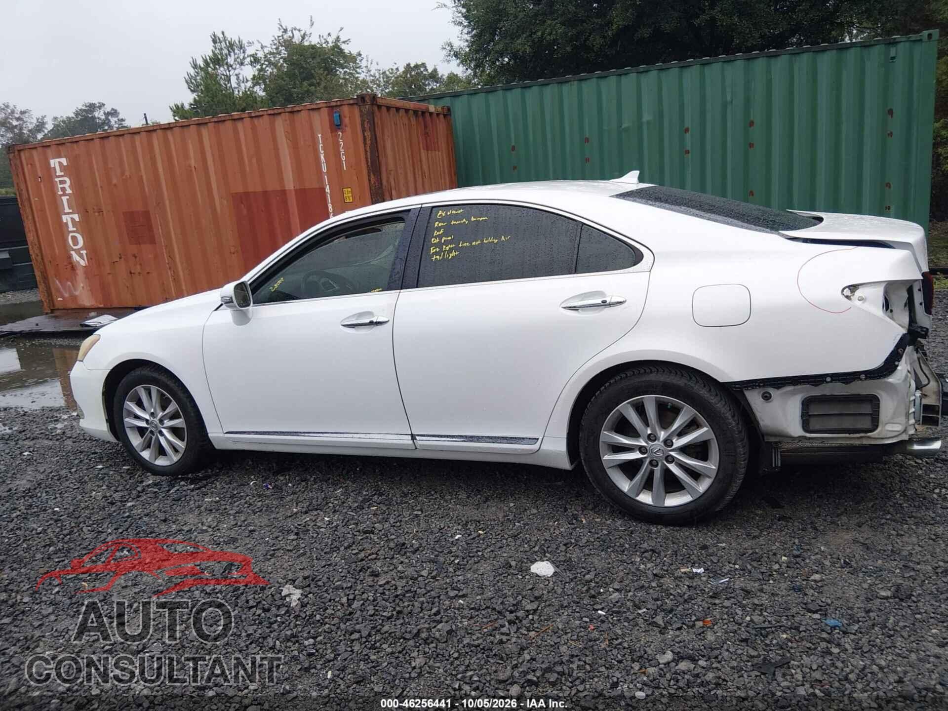 LEXUS ES 350 2011 - JTHBK1EG8B2459815