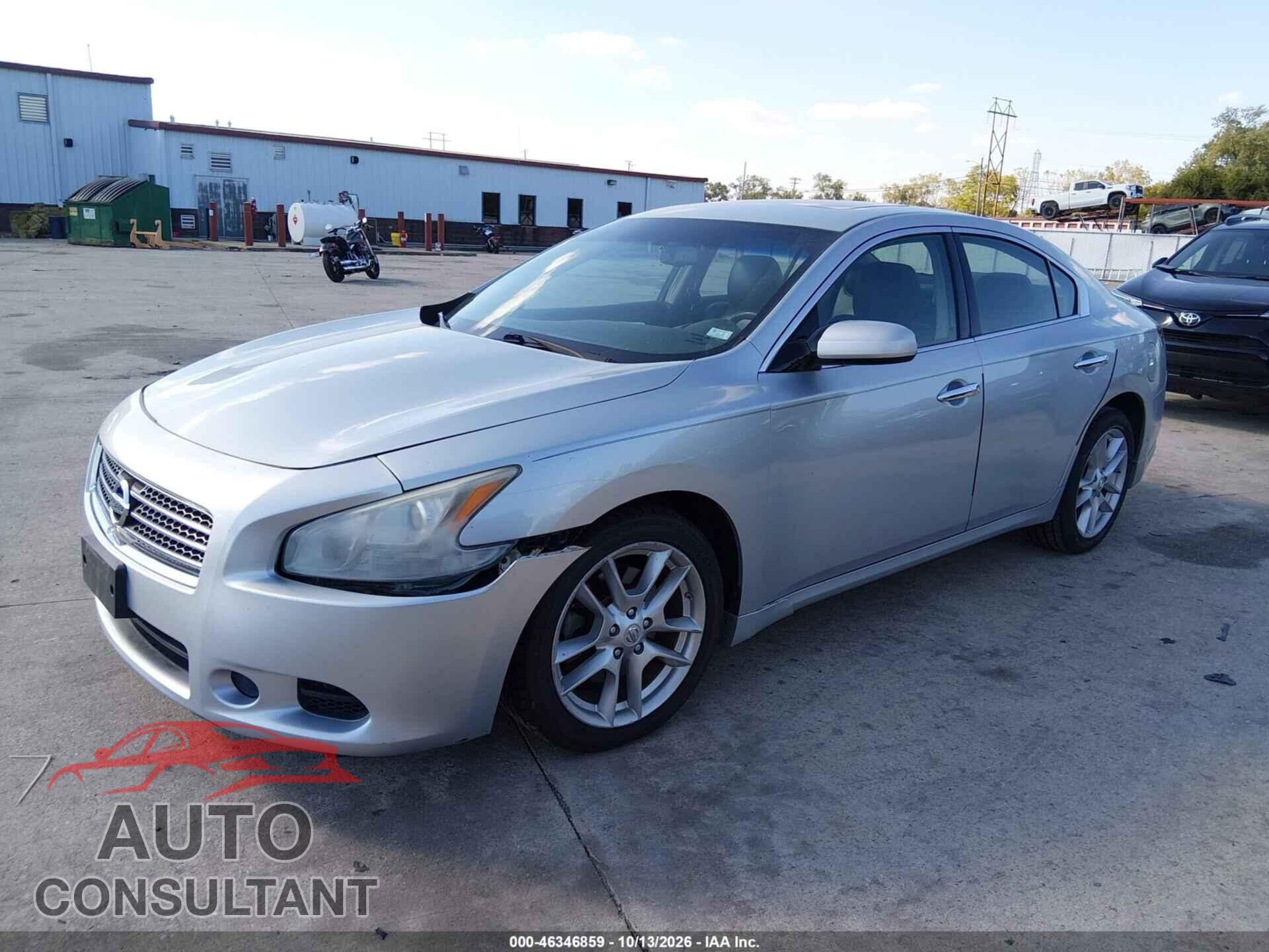 NISSAN MAXIMA 2009 - 1N4AA51E09C823246