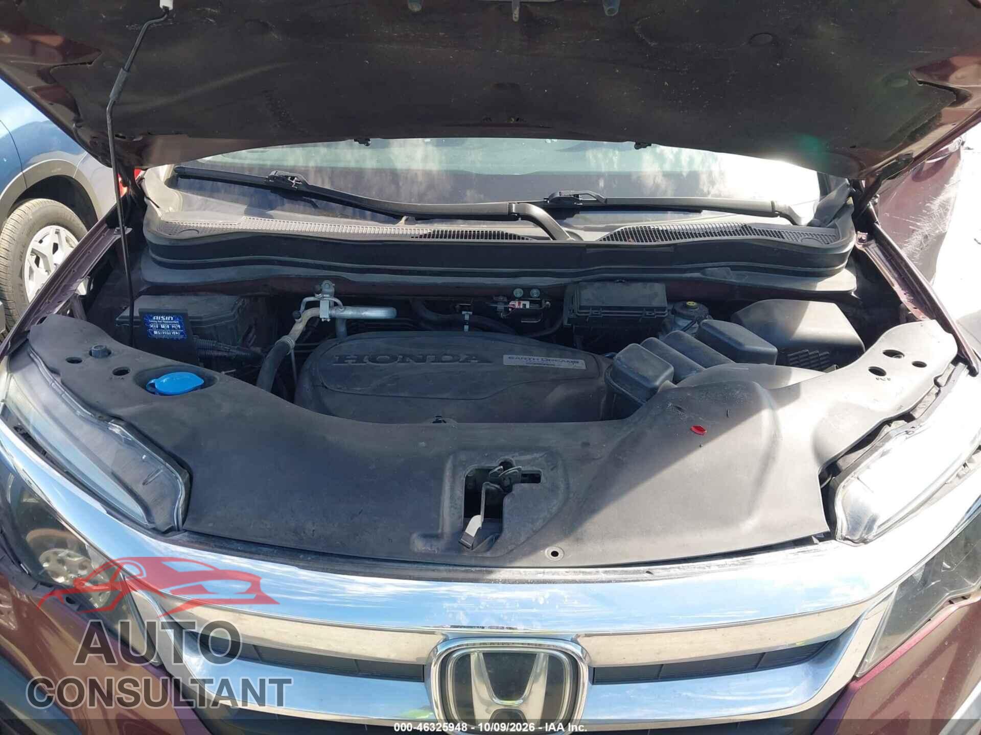 HONDA PILOT 2019 - 5FNYF5H57KB034603