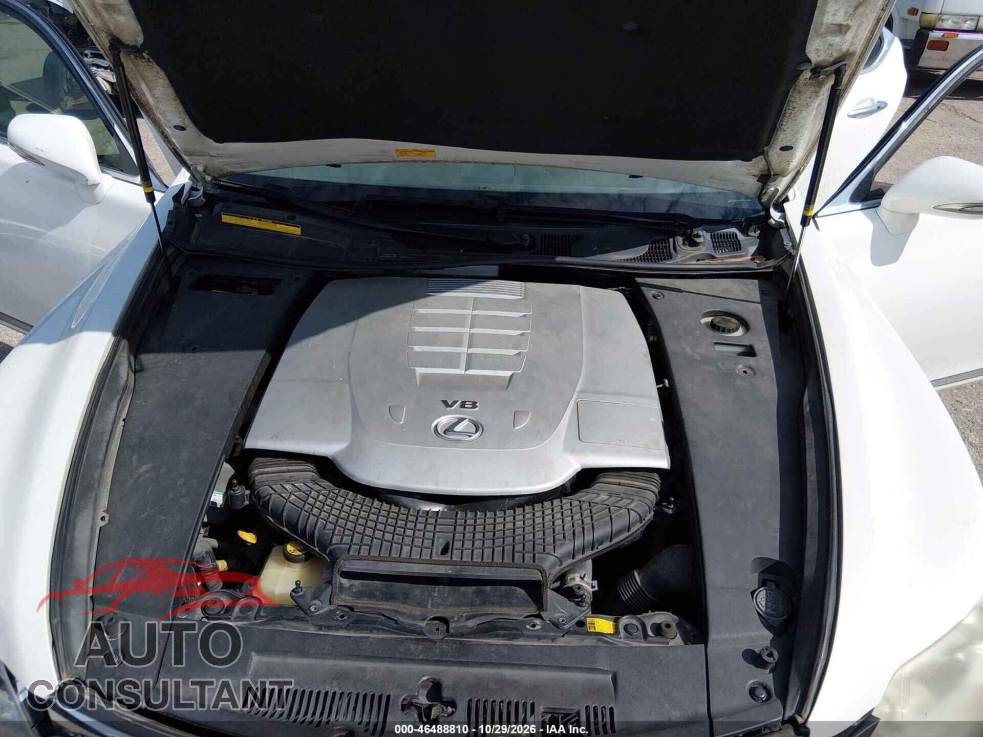 LEXUS LS 460 2012 - JTHBL5EF0C5111275