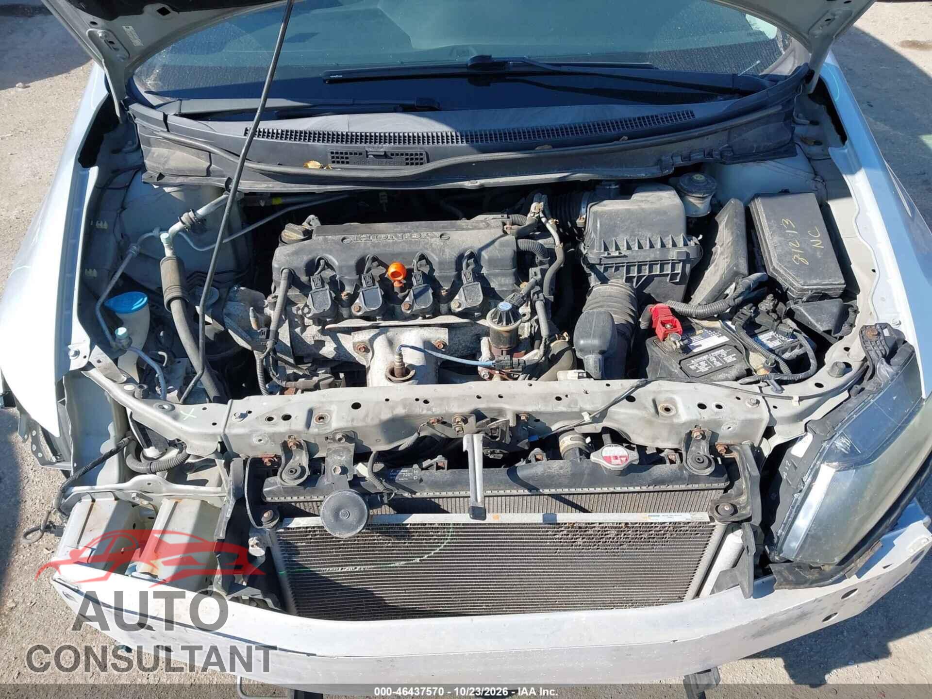 HONDA CIVIC 2013 - 2HGFB2F81DH542952
