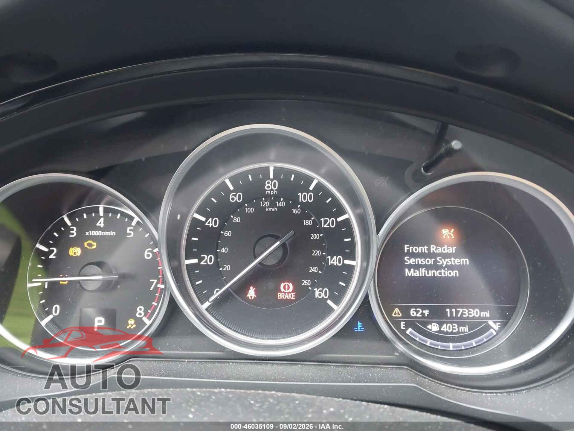 MAZDA CX-9 2016 - JM3TCBEY2G0113755