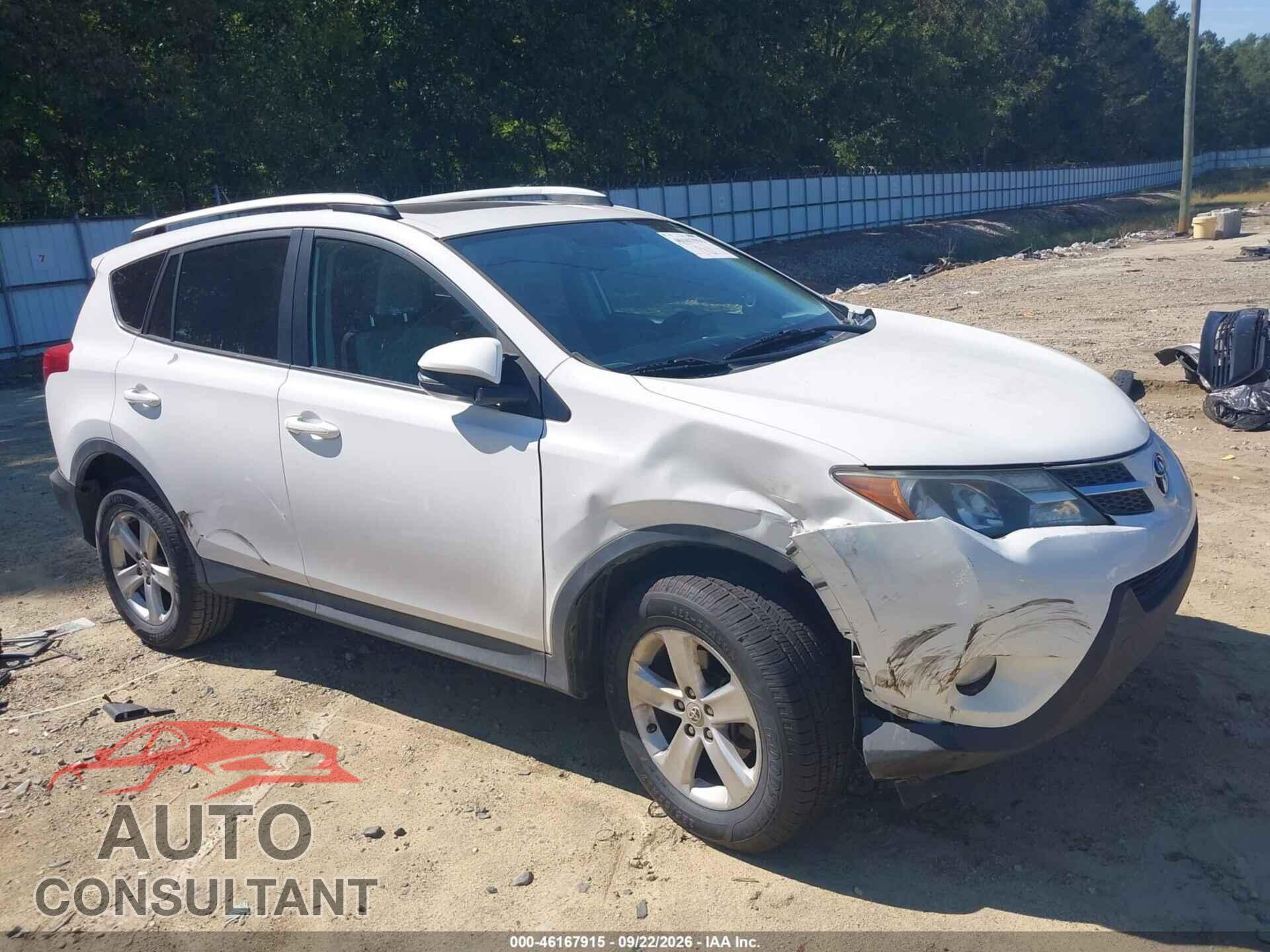 TOYOTA RAV4 2014 - 2T3WFREV7EW089716