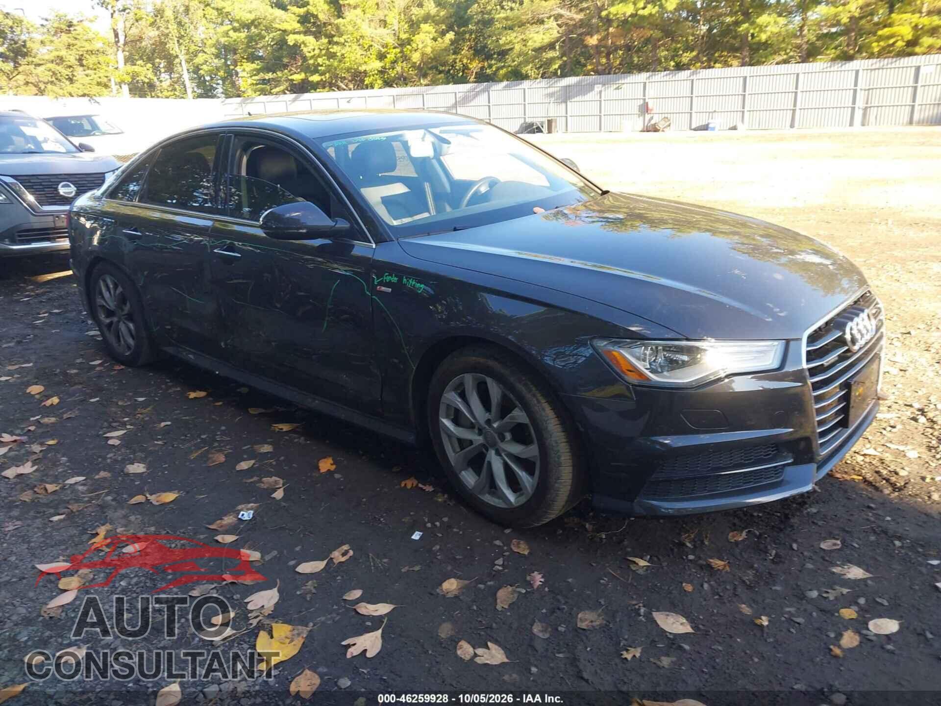 AUDI A6 2017 - WAUG8AFC3HN116786