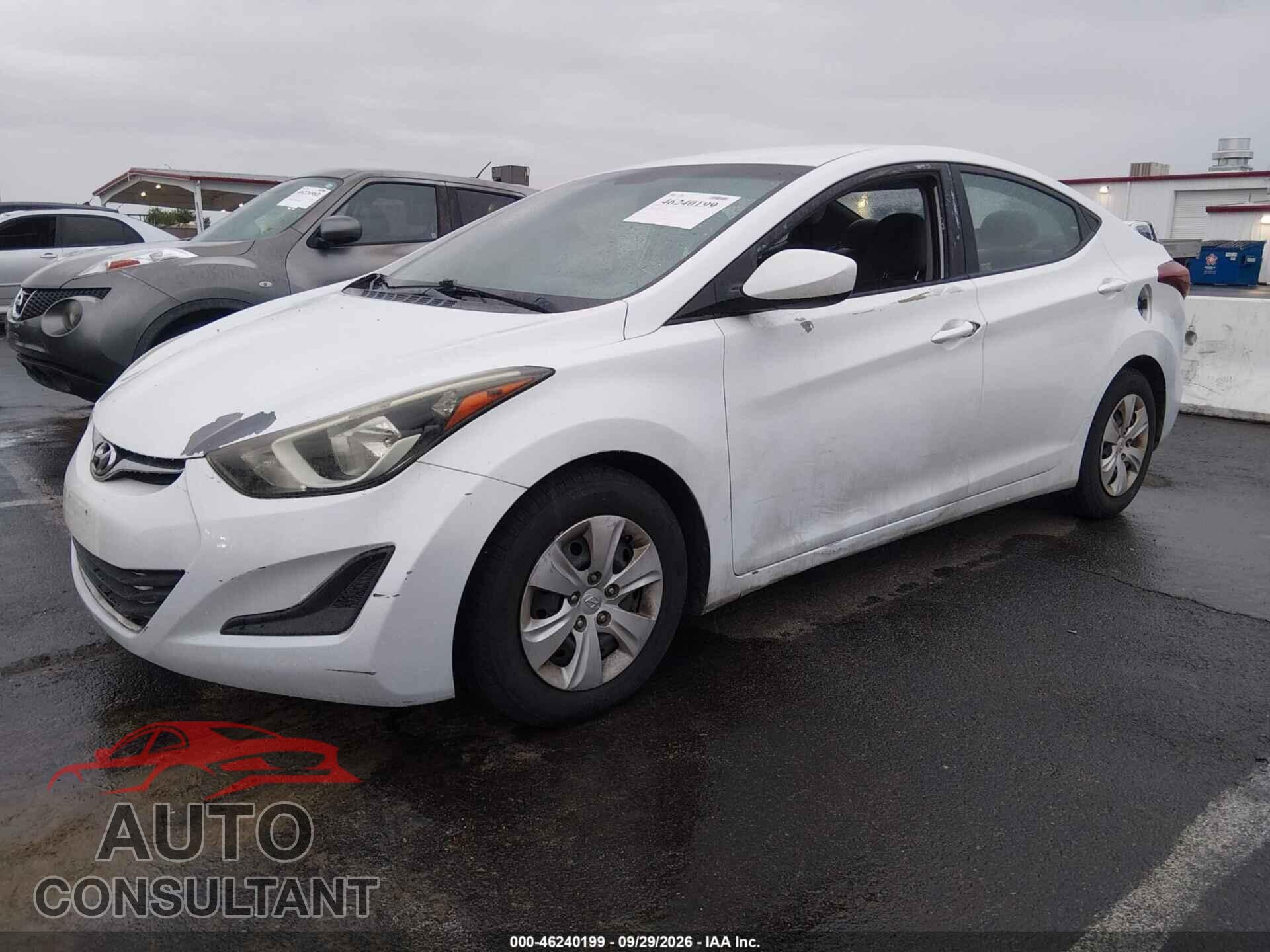 HYUNDAI ELANTRA 2016 - 5NPDH4AE9GH734502