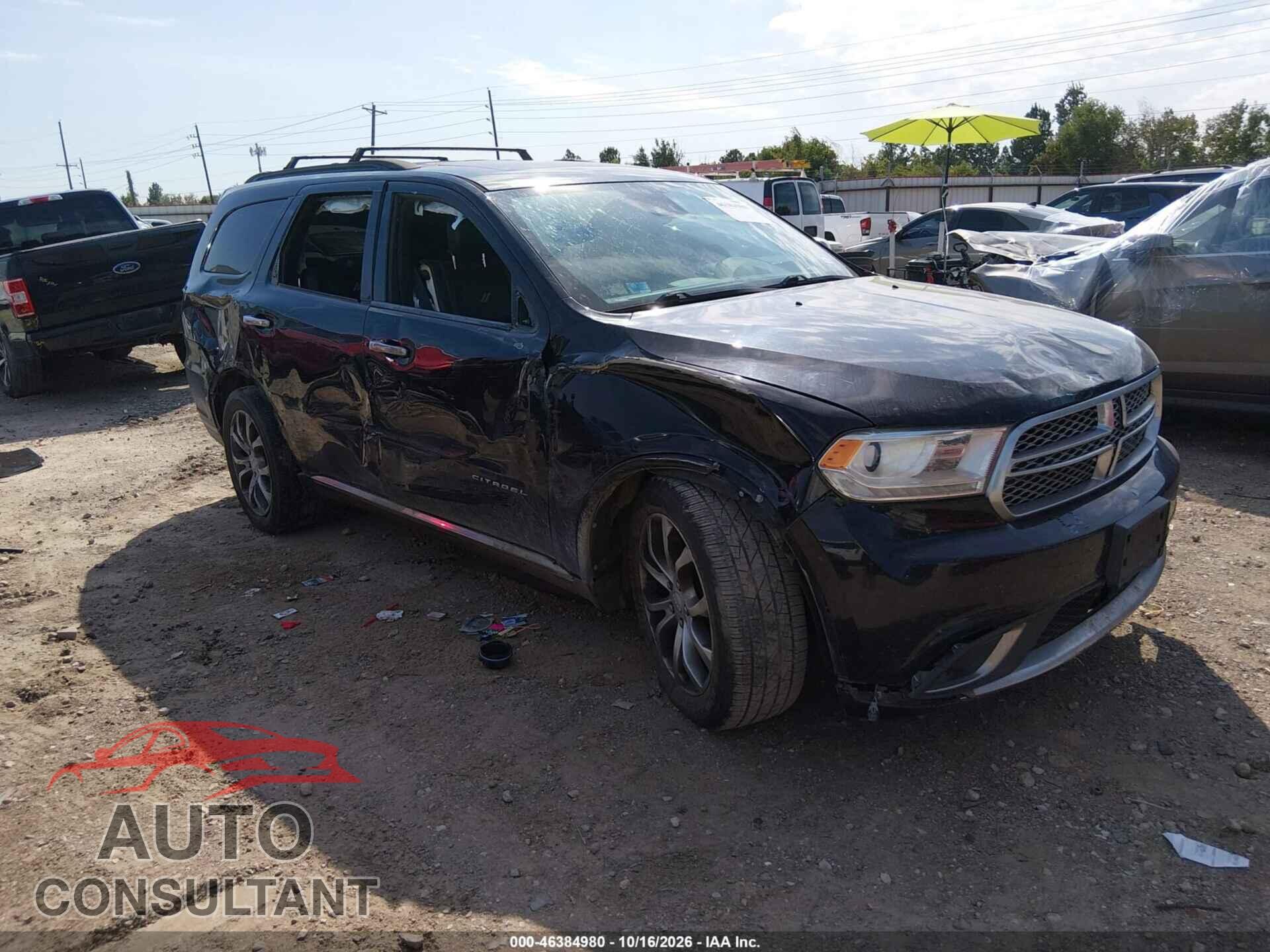 DODGE DURANGO 2017 - 1C4SDHET3HC854747