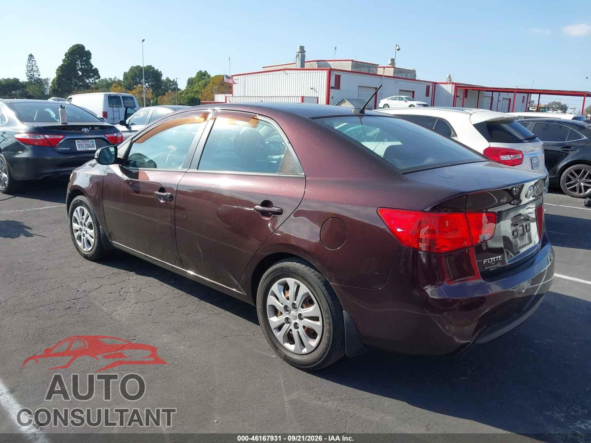 KIA FORTE 2011 - KNAFU4A23B5461038