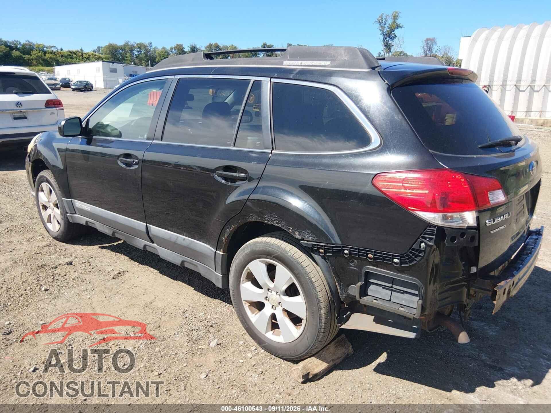 SUBARU OUTBACK 2011 - 4S4BRBCC9B3330698
