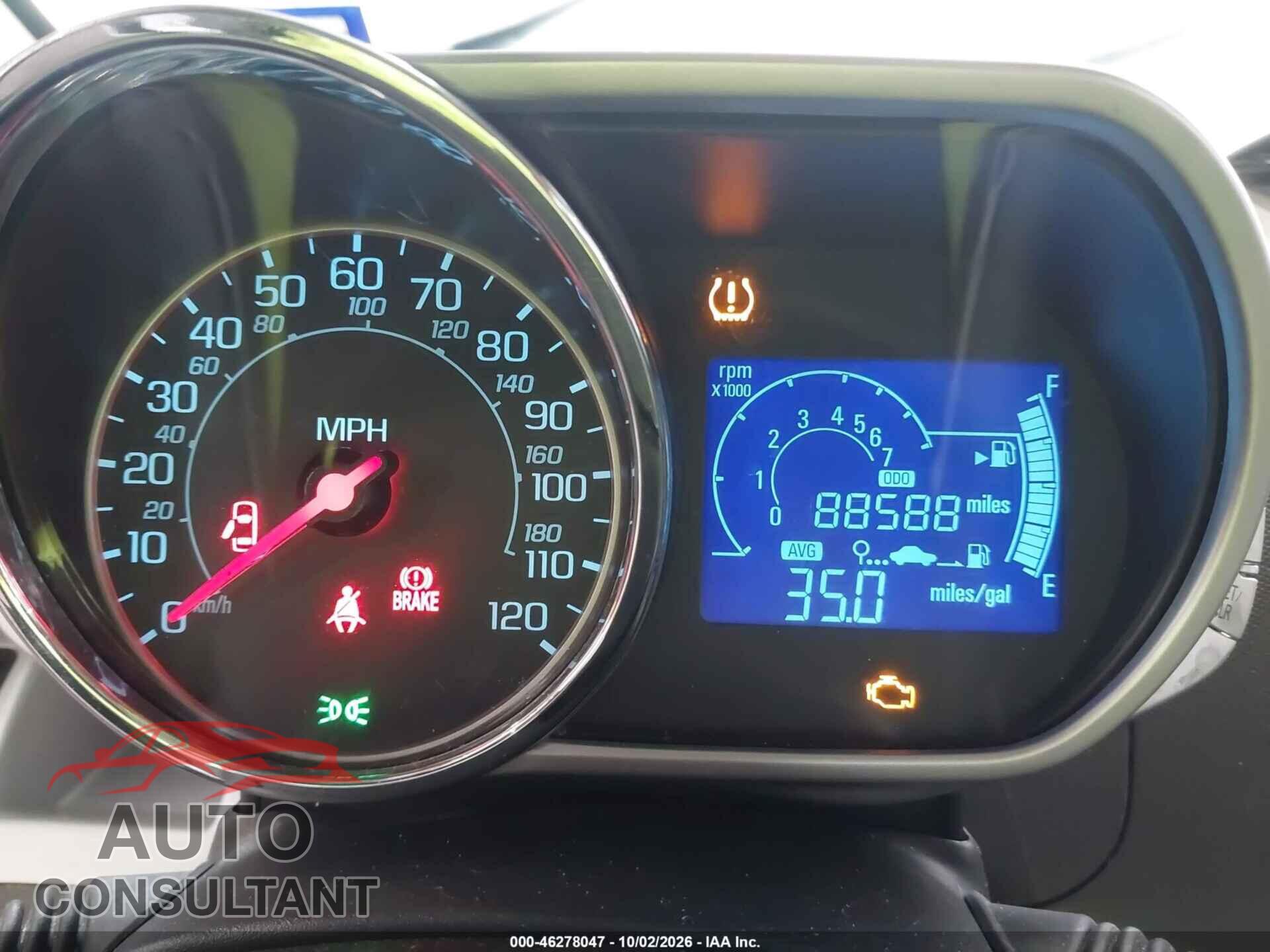 CHEVROLET SPARK 2015 - KL8CA6S90FC807546