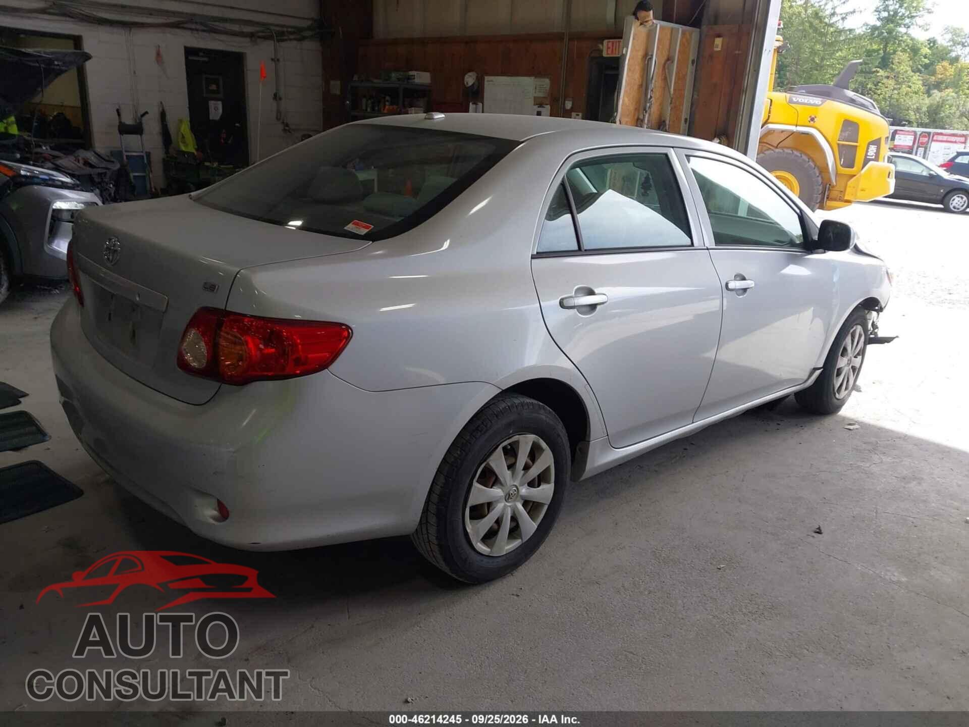 TOYOTA COROLLA 2009 - JTDBL40EX99077521