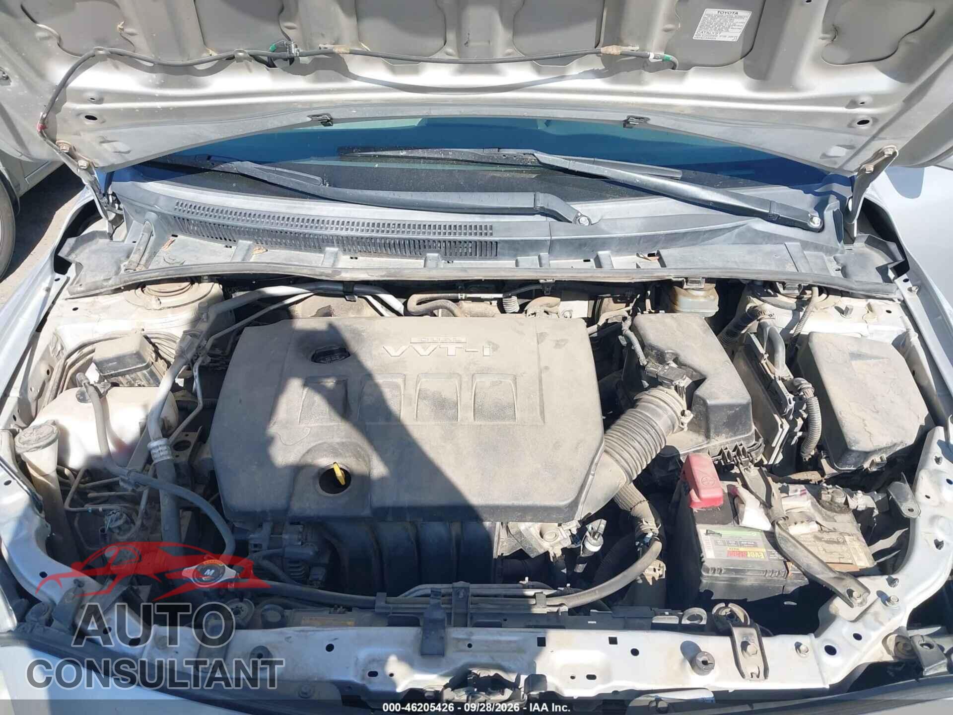 TOYOTA COROLLA 2009 - JTDBL40E09J006648