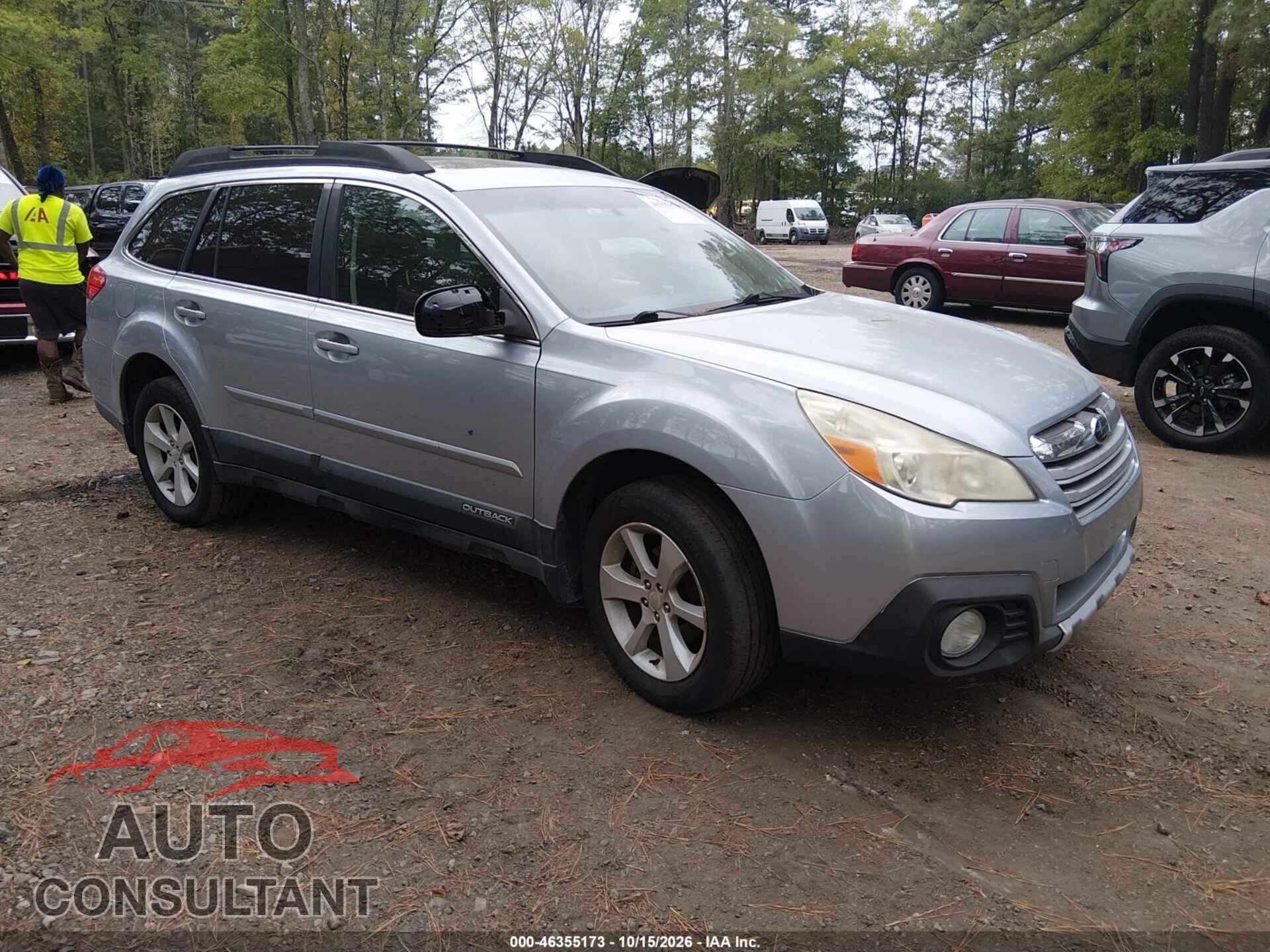 SUBARU OUTBACK 2014 - 4S4BRBDC9E3227509