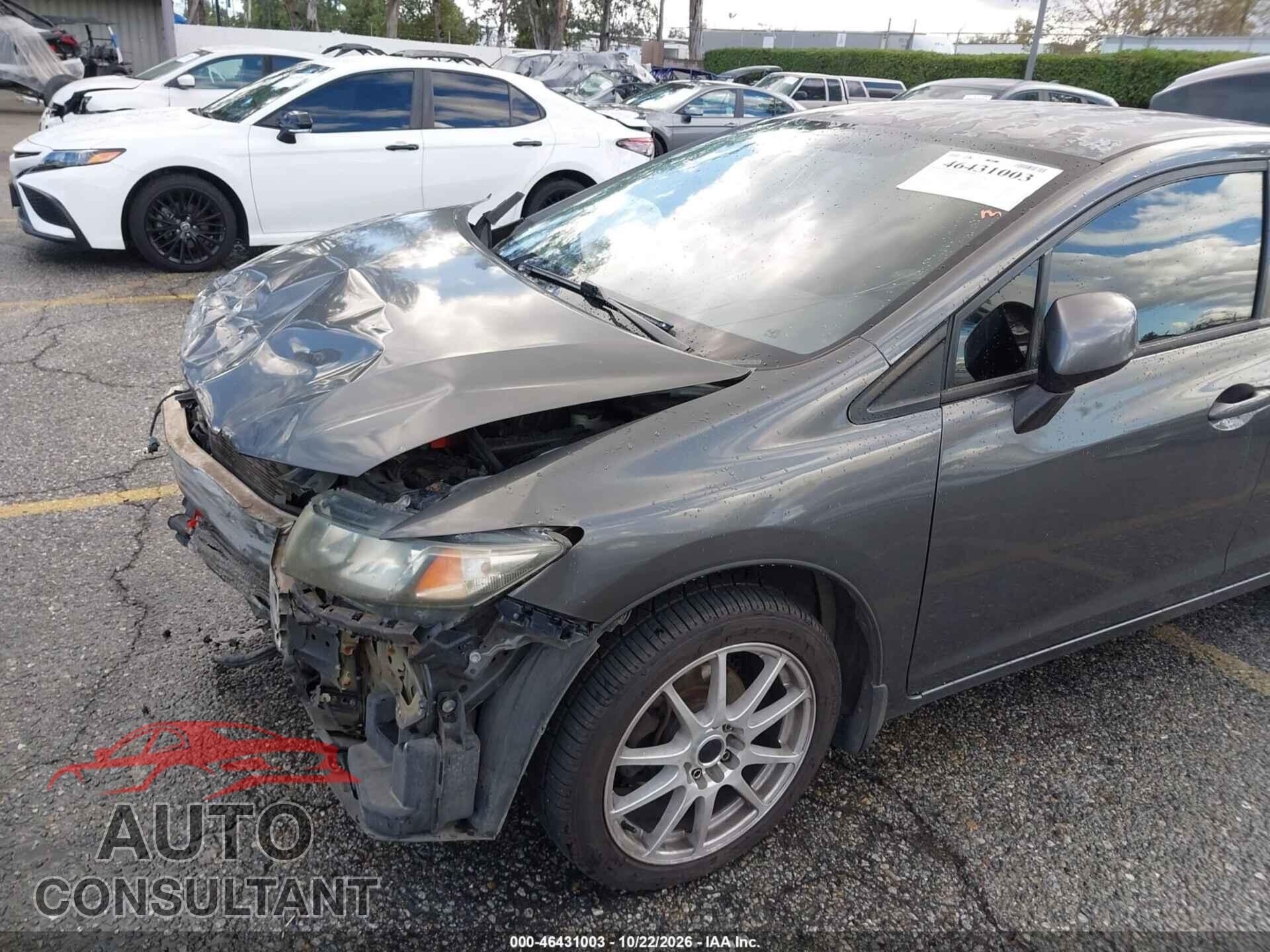 HONDA CIVIC 2013 - 2HGFB2F56DH571711
