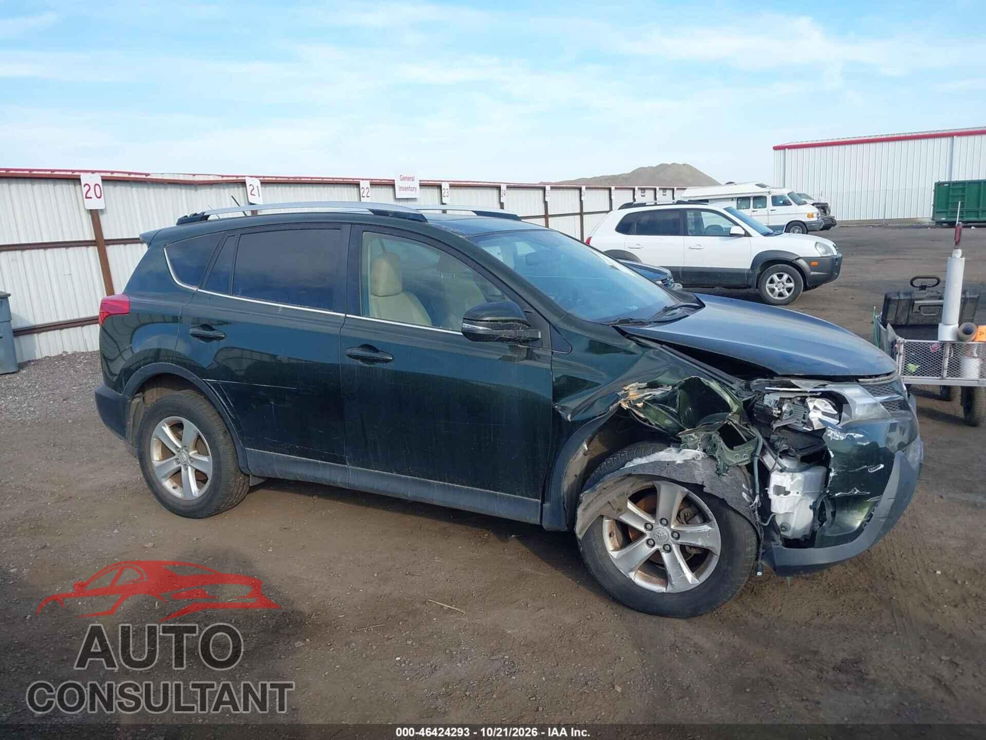 TOYOTA RAV4 2013 - JTMRFREV2DD028296